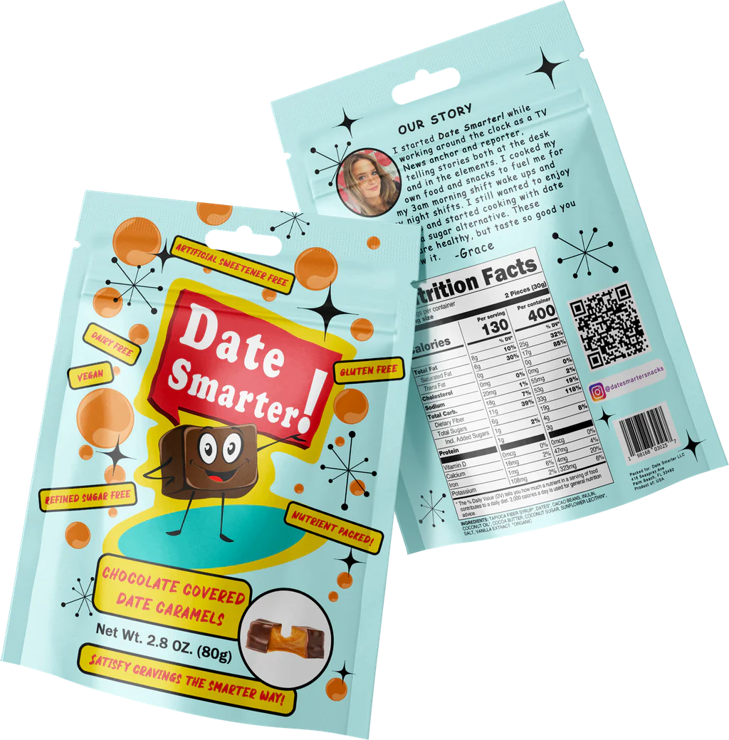 Chocolate Covered Date Caramels - 6pk - Image 3