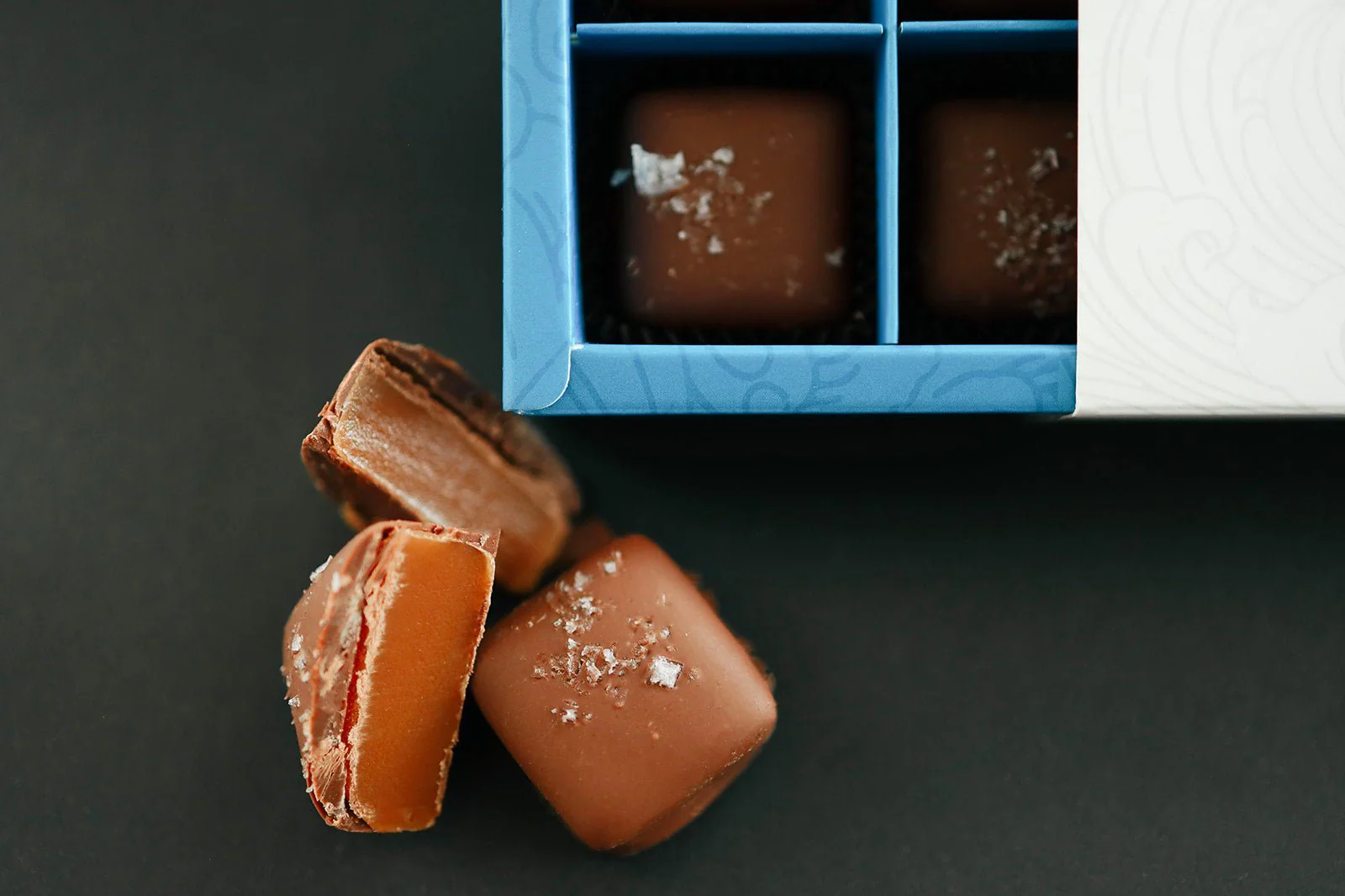 Chocolate Covered Sea Salt Caramels - Image 3