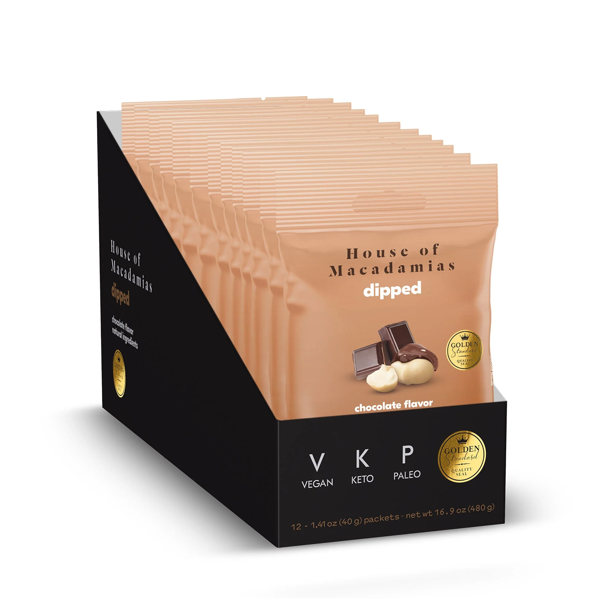 Chocolate Dipped Macadamia Nuts (12 Bags) - Image 3