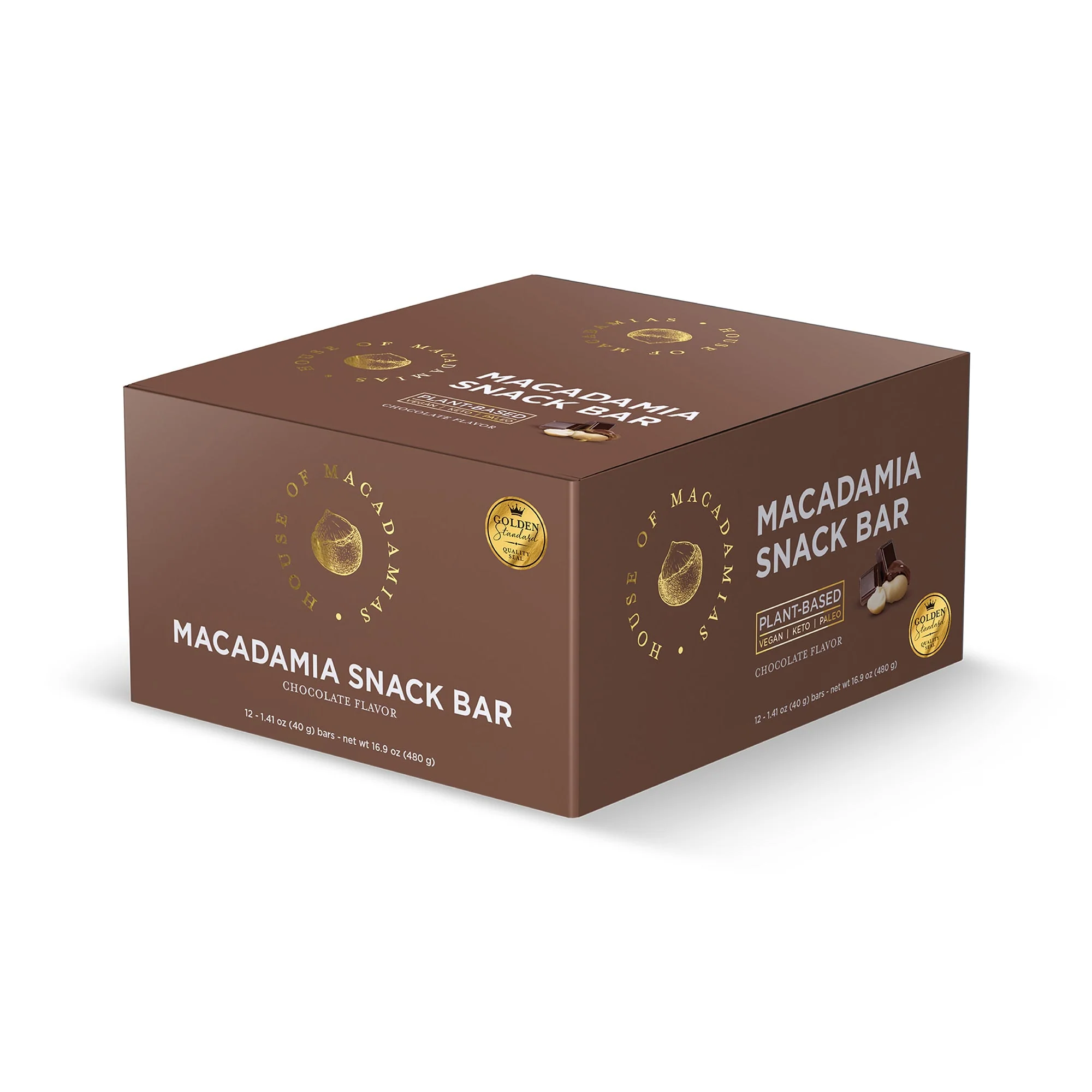 Chocolate Macadamia Nuts Snack Bar (12 Bars) - Image 3