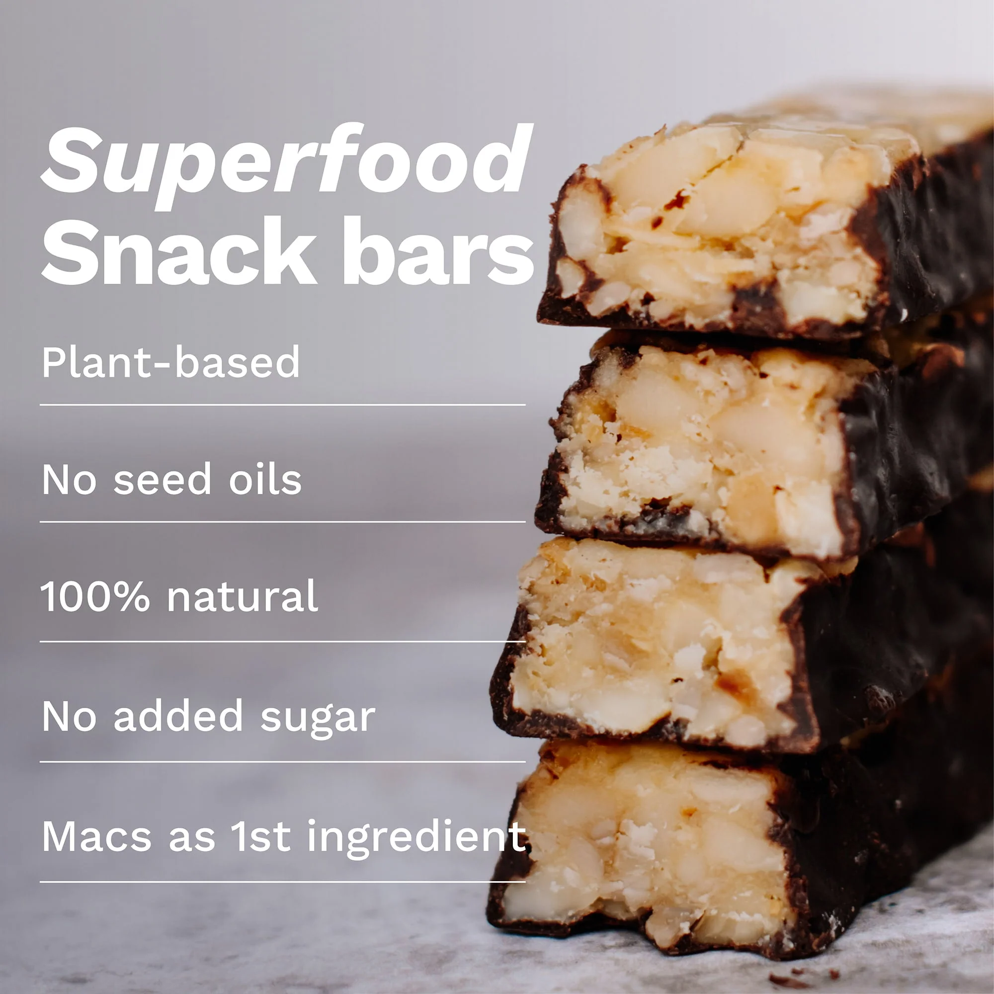 Chocolate Macadamia Nuts Snack Bar (12 Bars) - Image 5