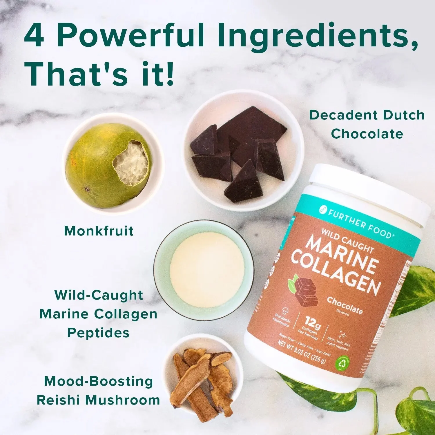Chocolate Marine Collagen Powder - Image 2