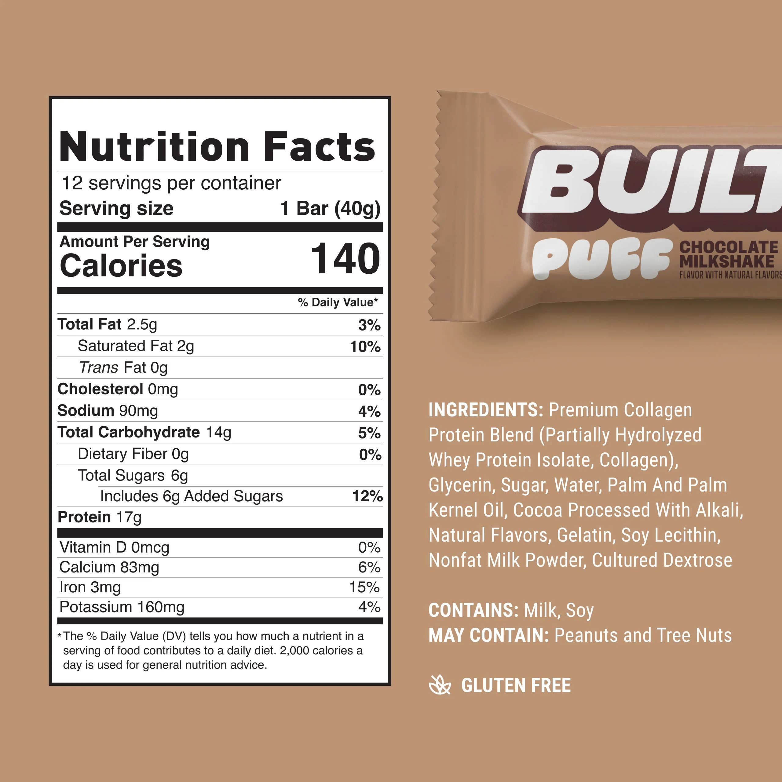 Chocolate Milkshake Puff - Image 4