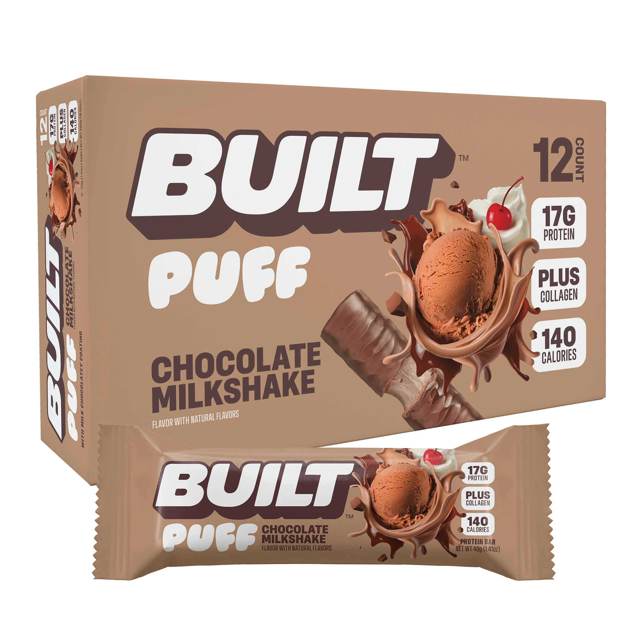 Chocolate Milkshake Puff - Image 8