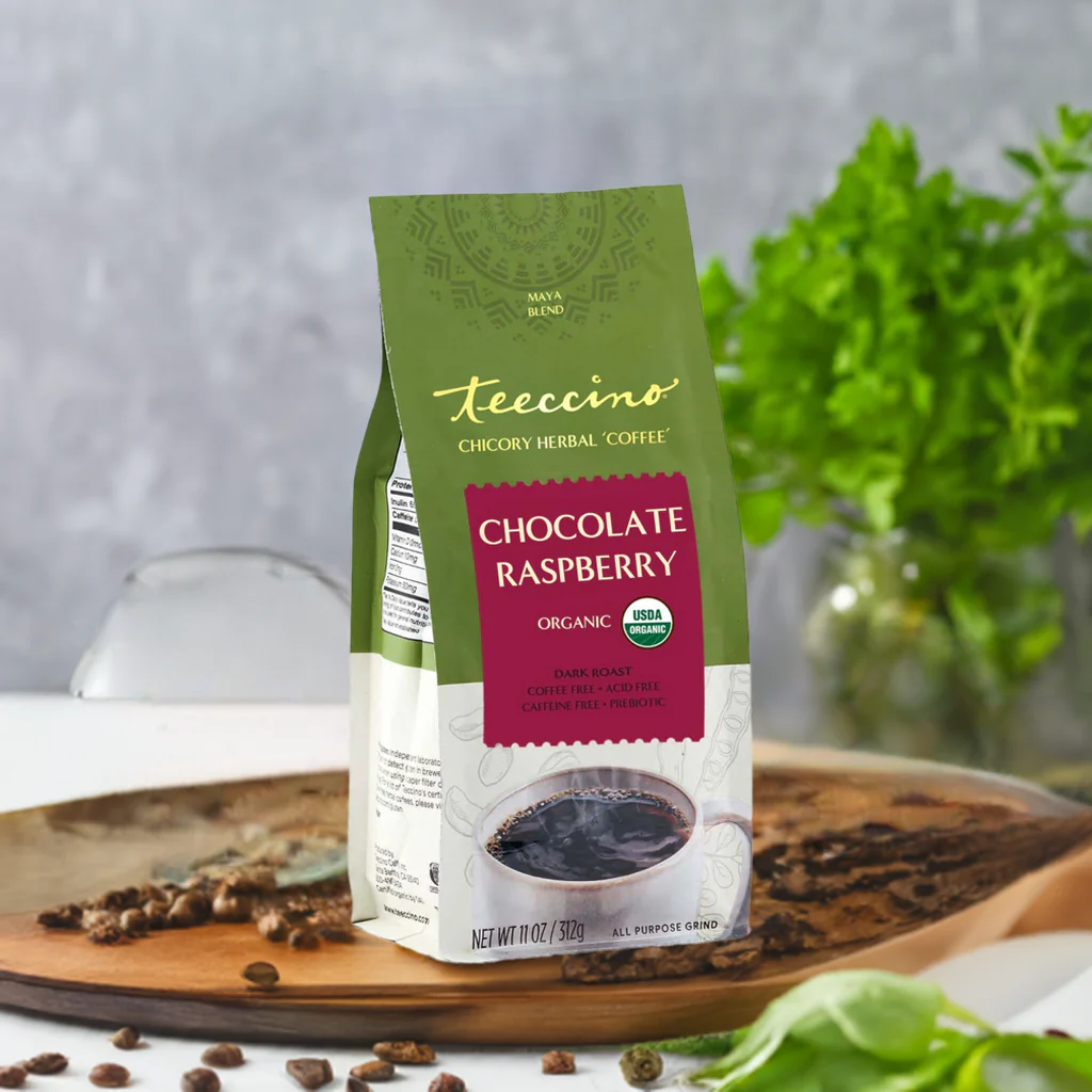 Chocolate Raspberry Chicory Herbal Coffee - Image 2