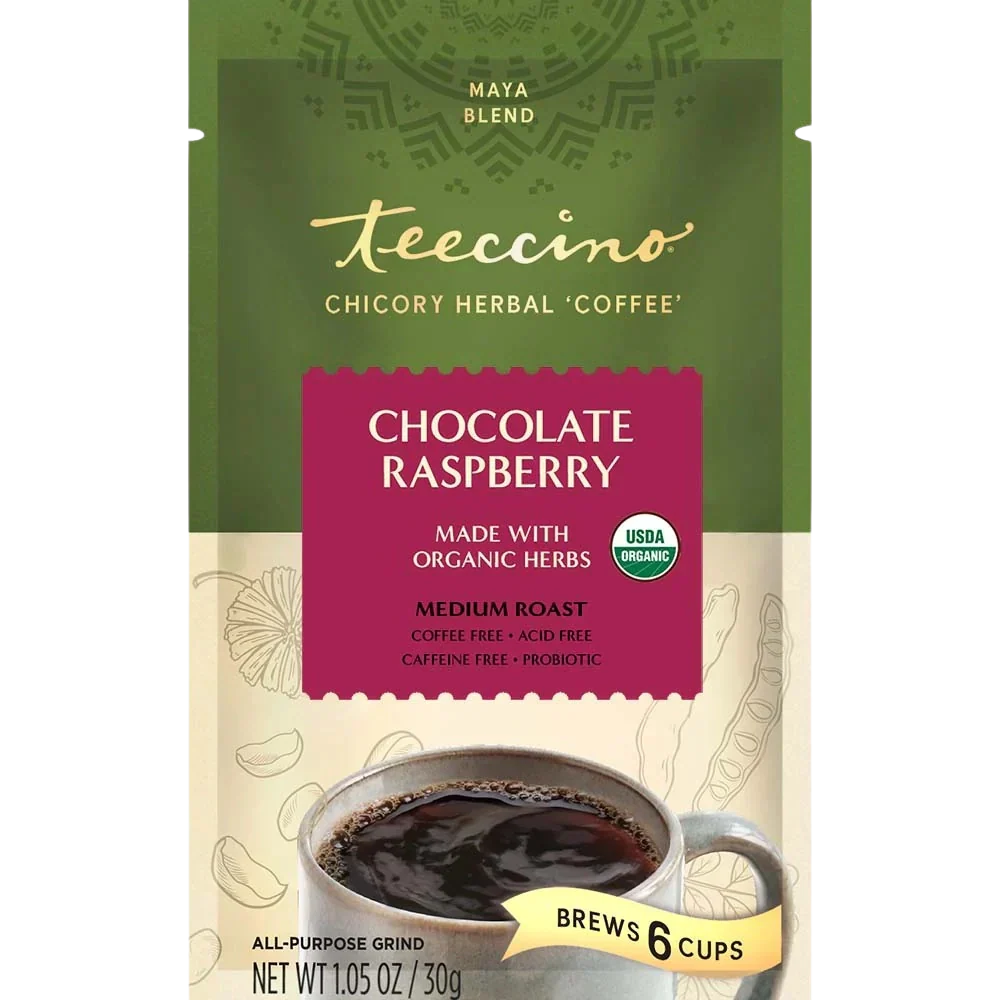 Chocolate Raspberry Chicory Herbal Coffee - Image 6