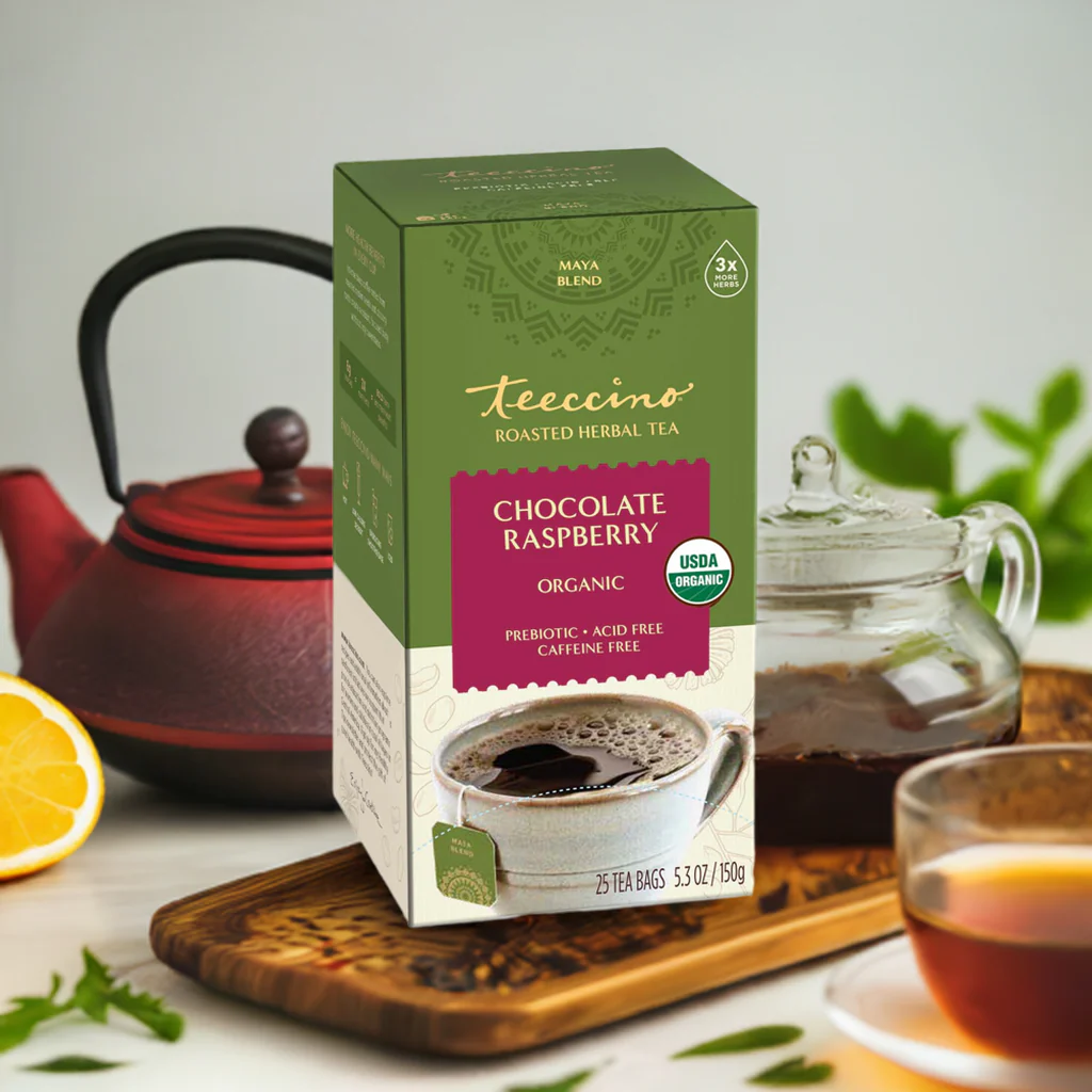 Chocolate Raspberry Roasted Herbal Tea - Image 2