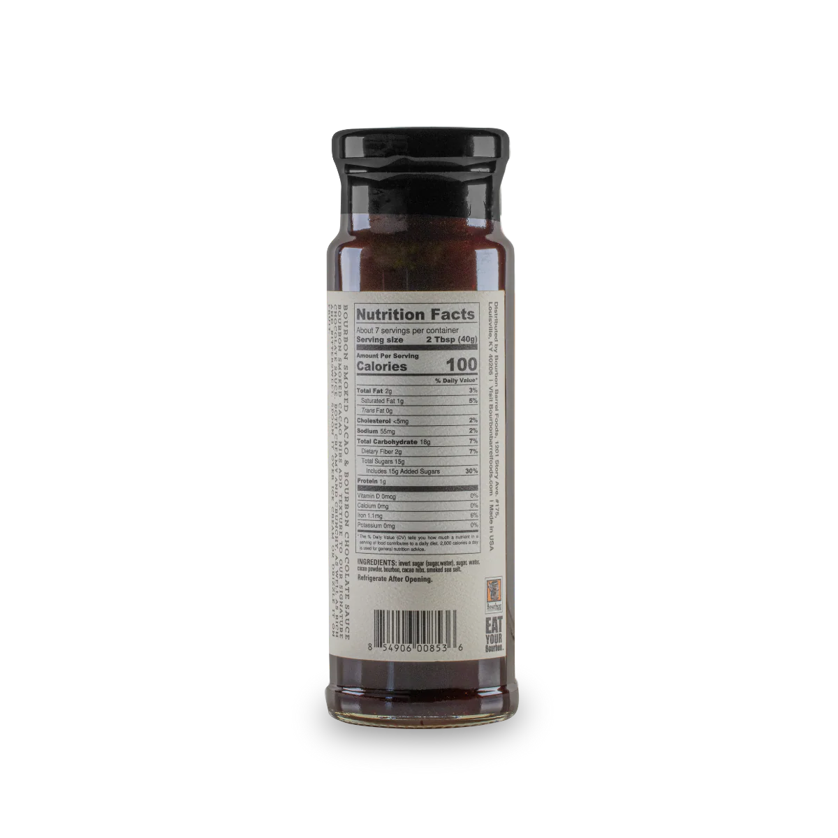 Chocolate Sauce – Bourbon Smoked Cacao Nibs & Bourbon - Image 3
