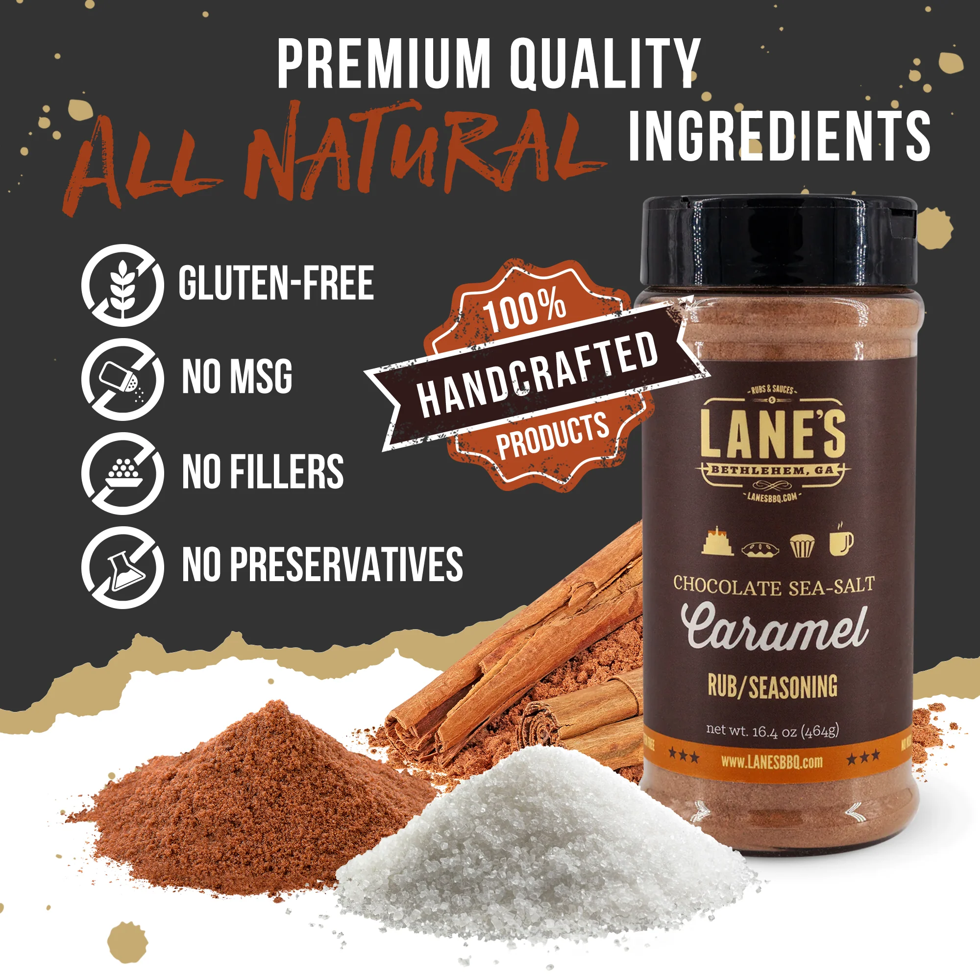 Chocolate Sea-Salt Caramel Seasoning - Image 2