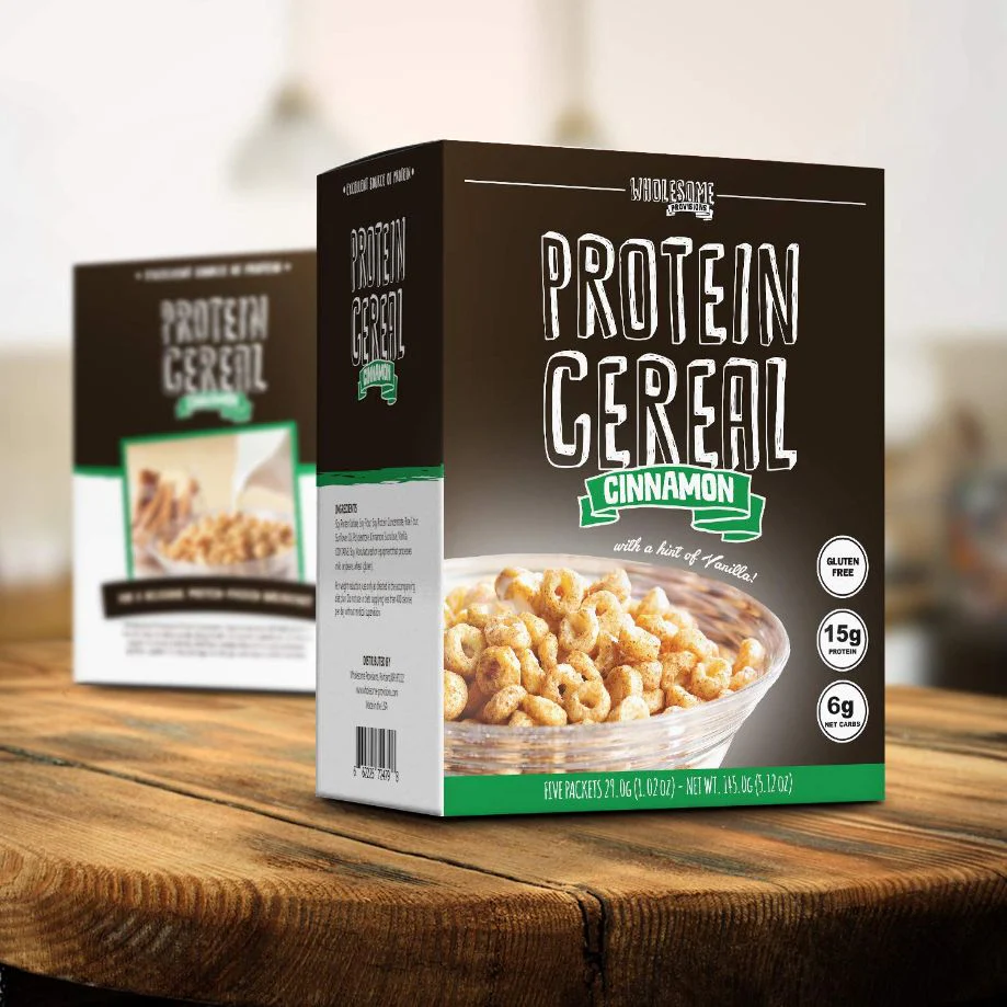 Cinnamon Protein Cereal - High Protein & Fiber, Low Carb - Image 3