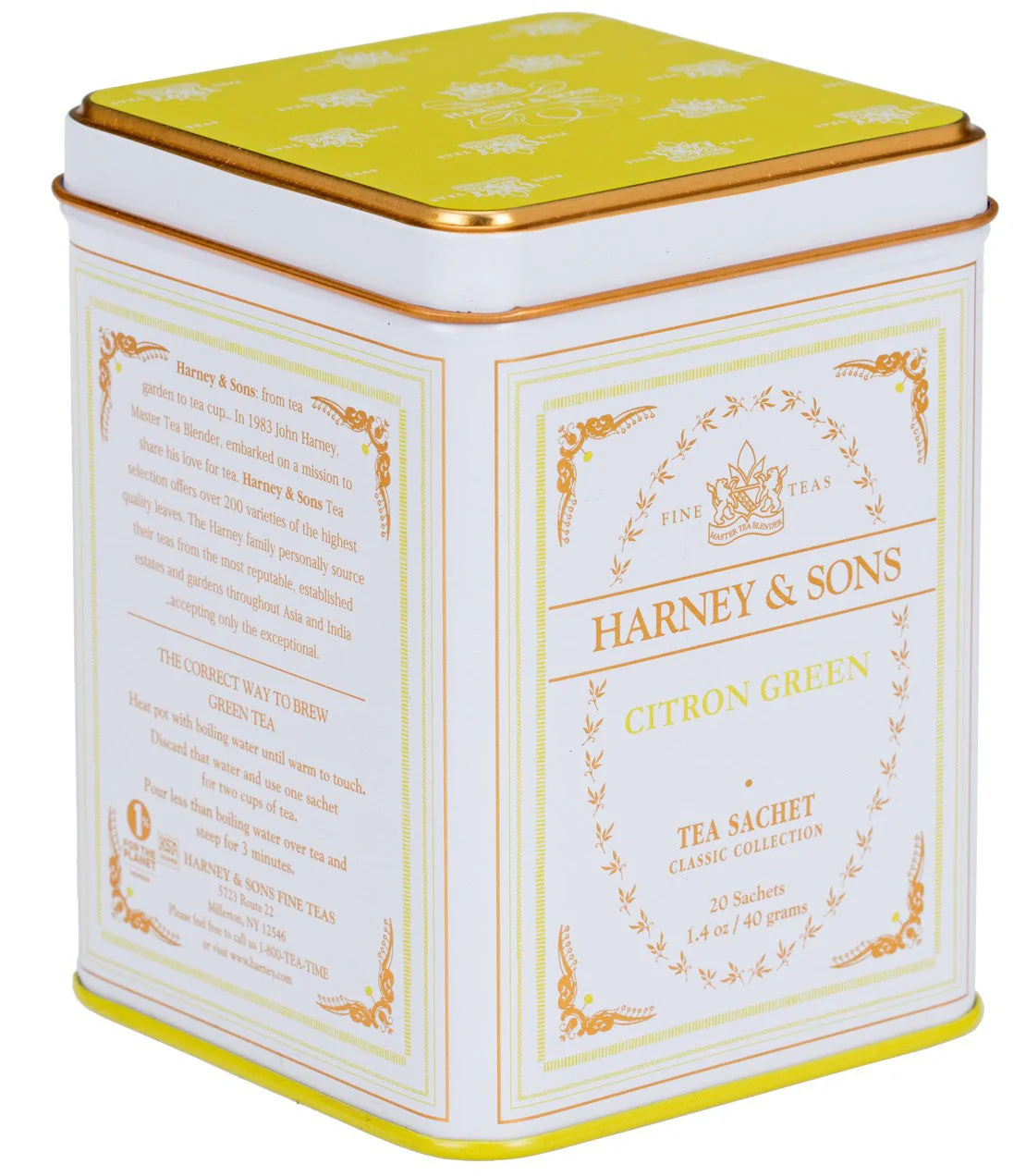 Citron Green, Classic Tin of 20 Sachets - Image 2