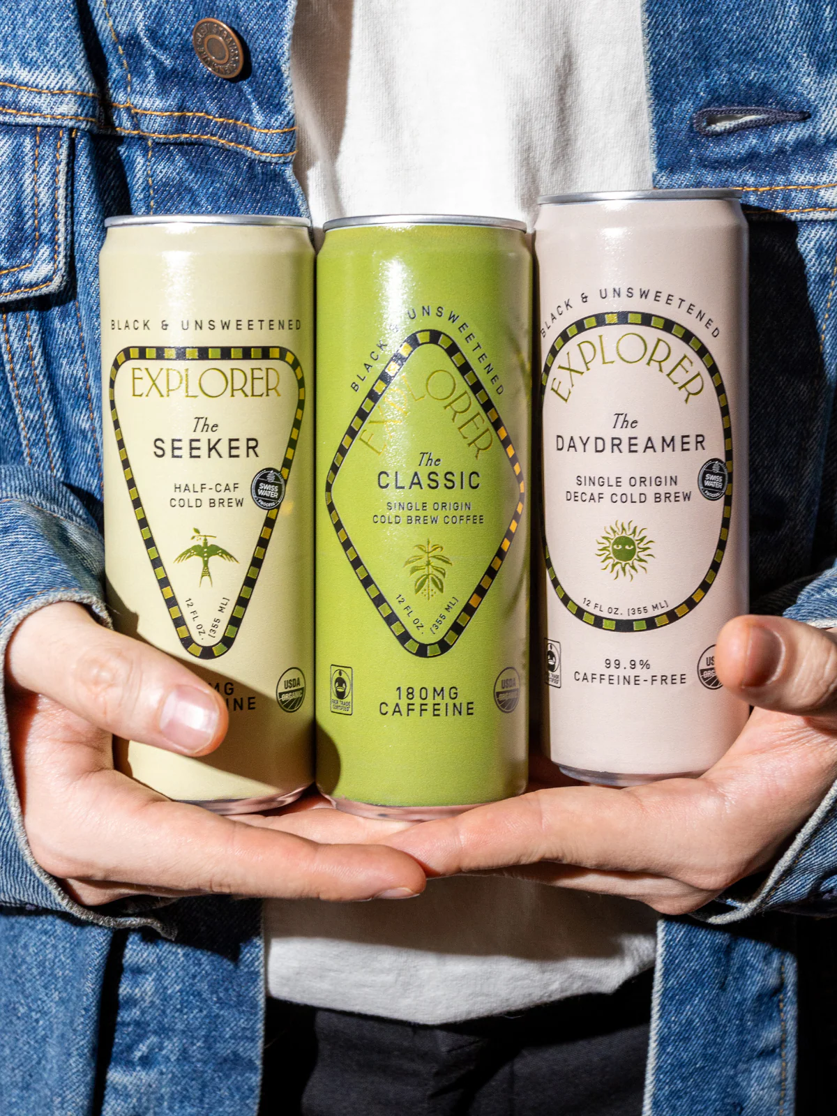 RTD Cold Brew Cans | Choose Your Caffeine Level | Unsweetened 12-Pack - Image 13