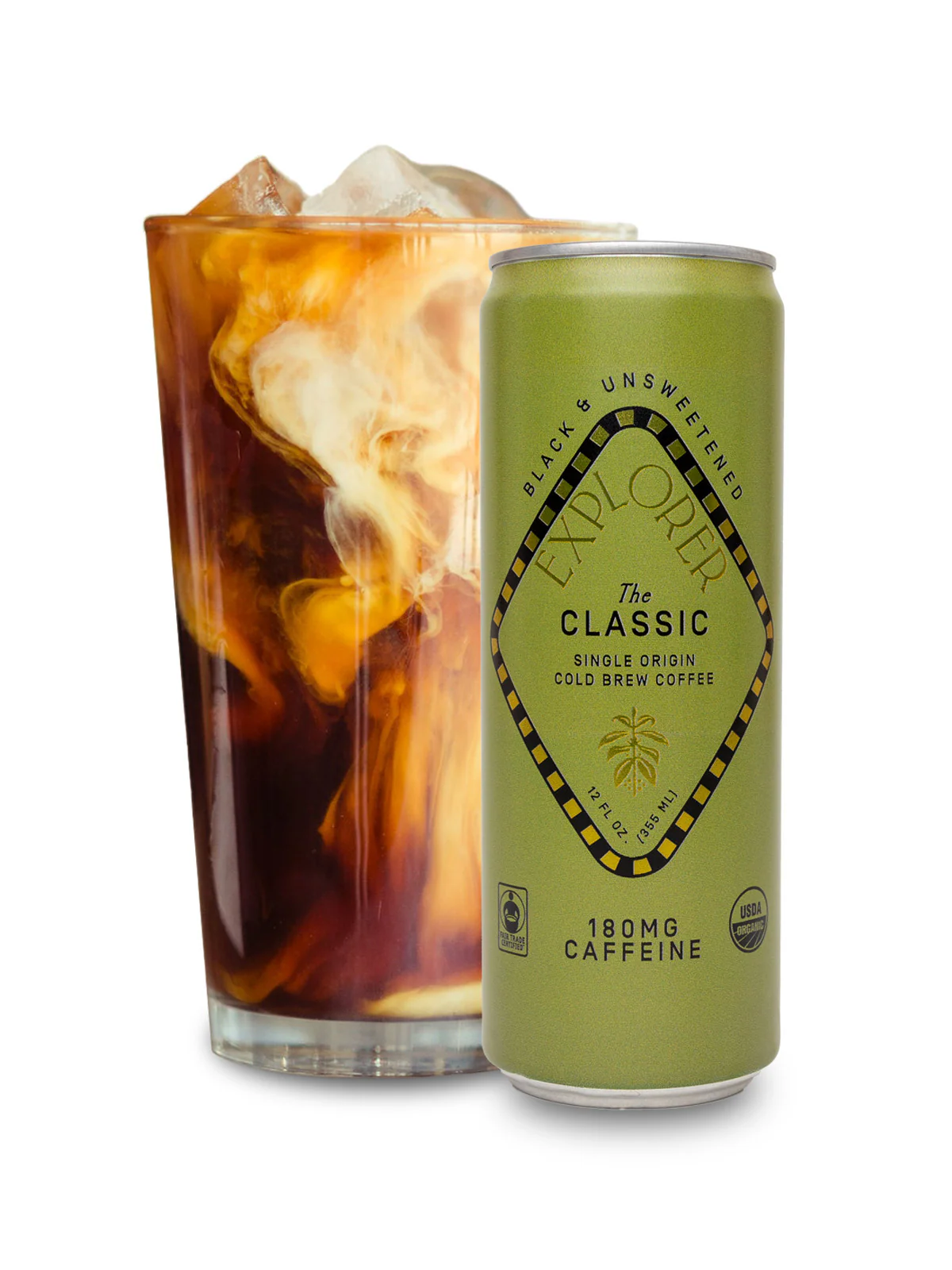 RTD Cold Brew Cans | Choose Your Caffeine Level | Unsweetened 12-Pack - Image 3