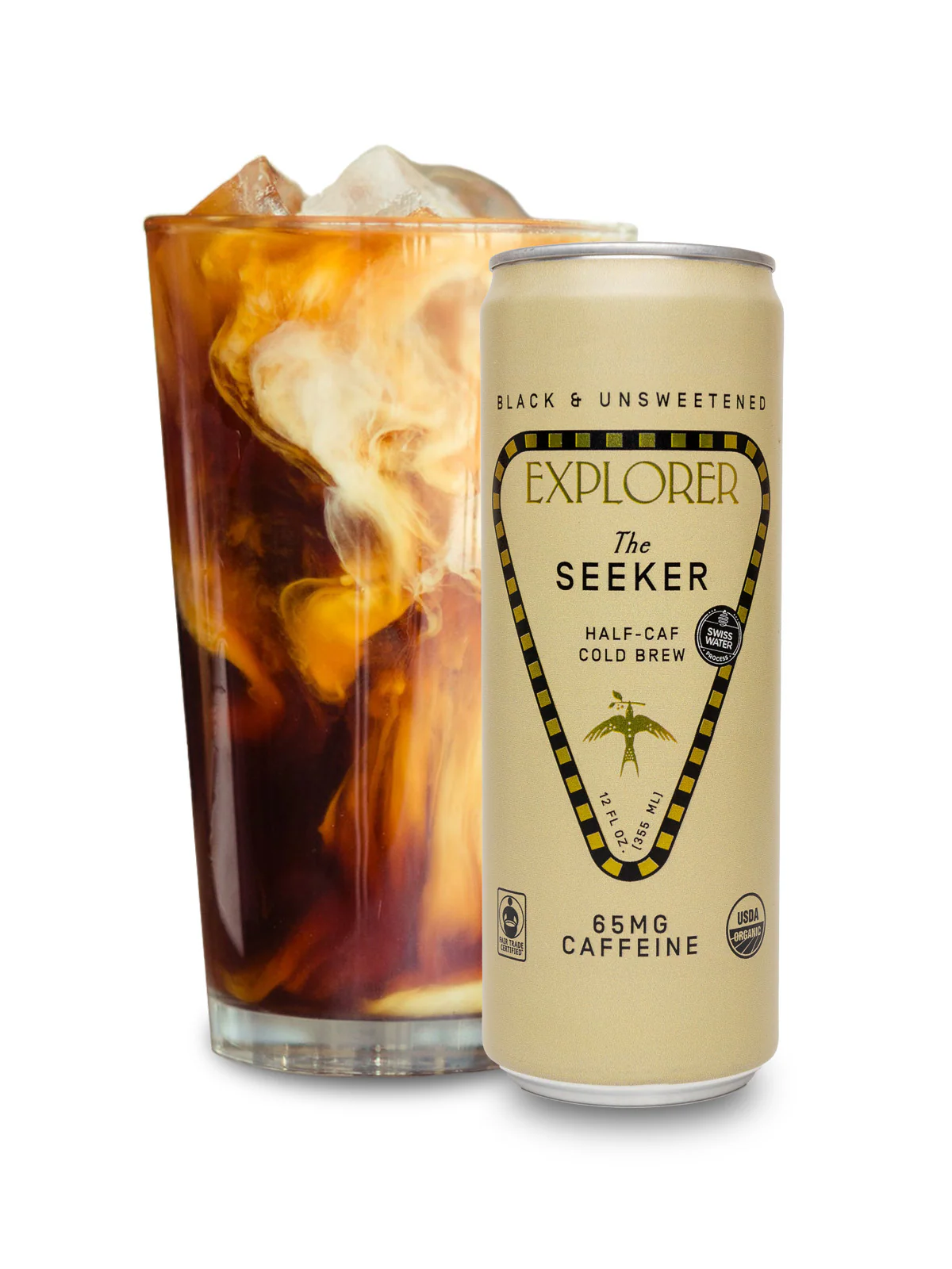 RTD Cold Brew Cans | Choose Your Caffeine Level | Unsweetened 12-Pack - Image 6