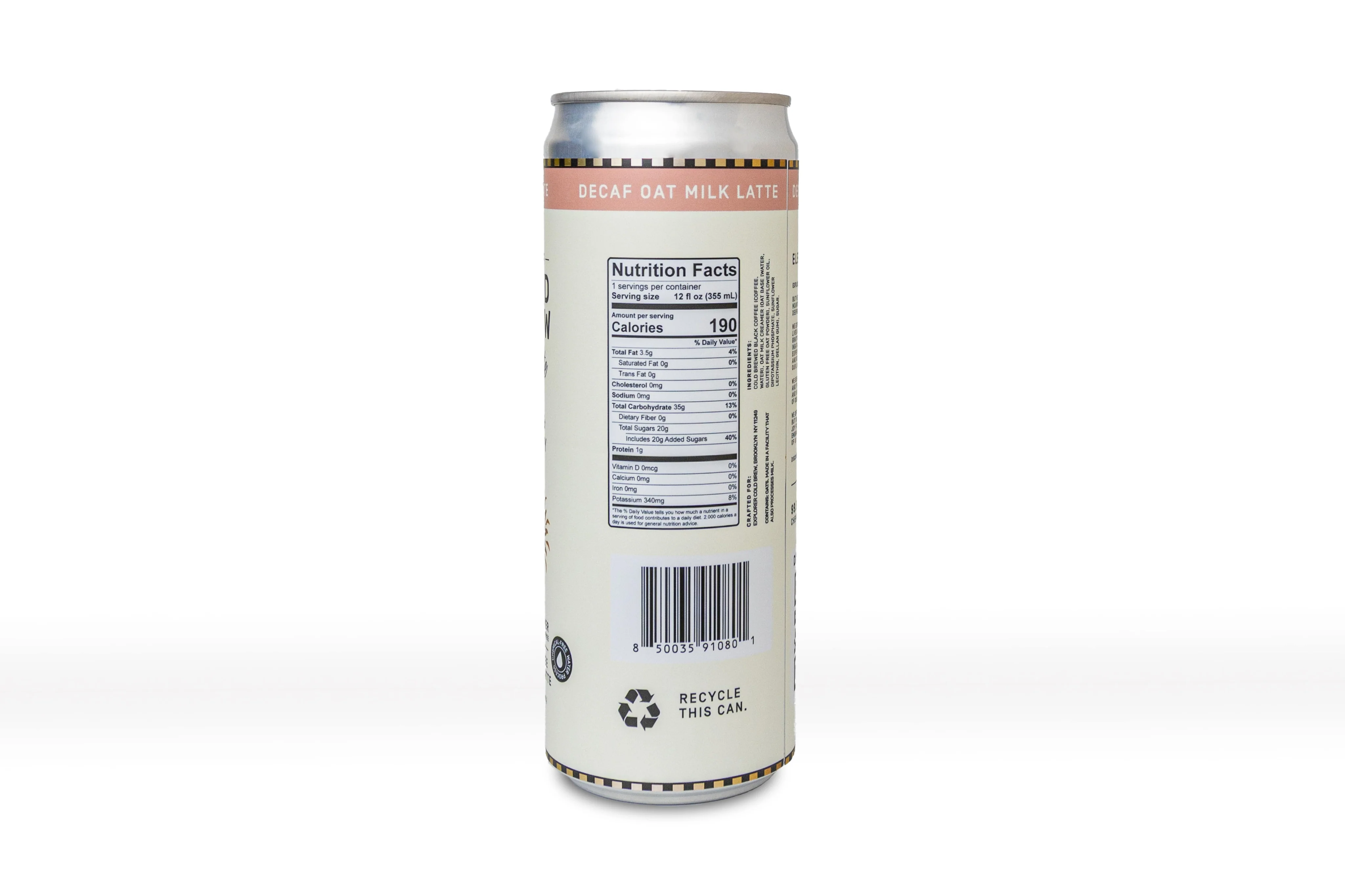 Cold Brew Oat Latte | Choose Your Caffeine Level | Rich & Creamy 12-Pack - Image 11