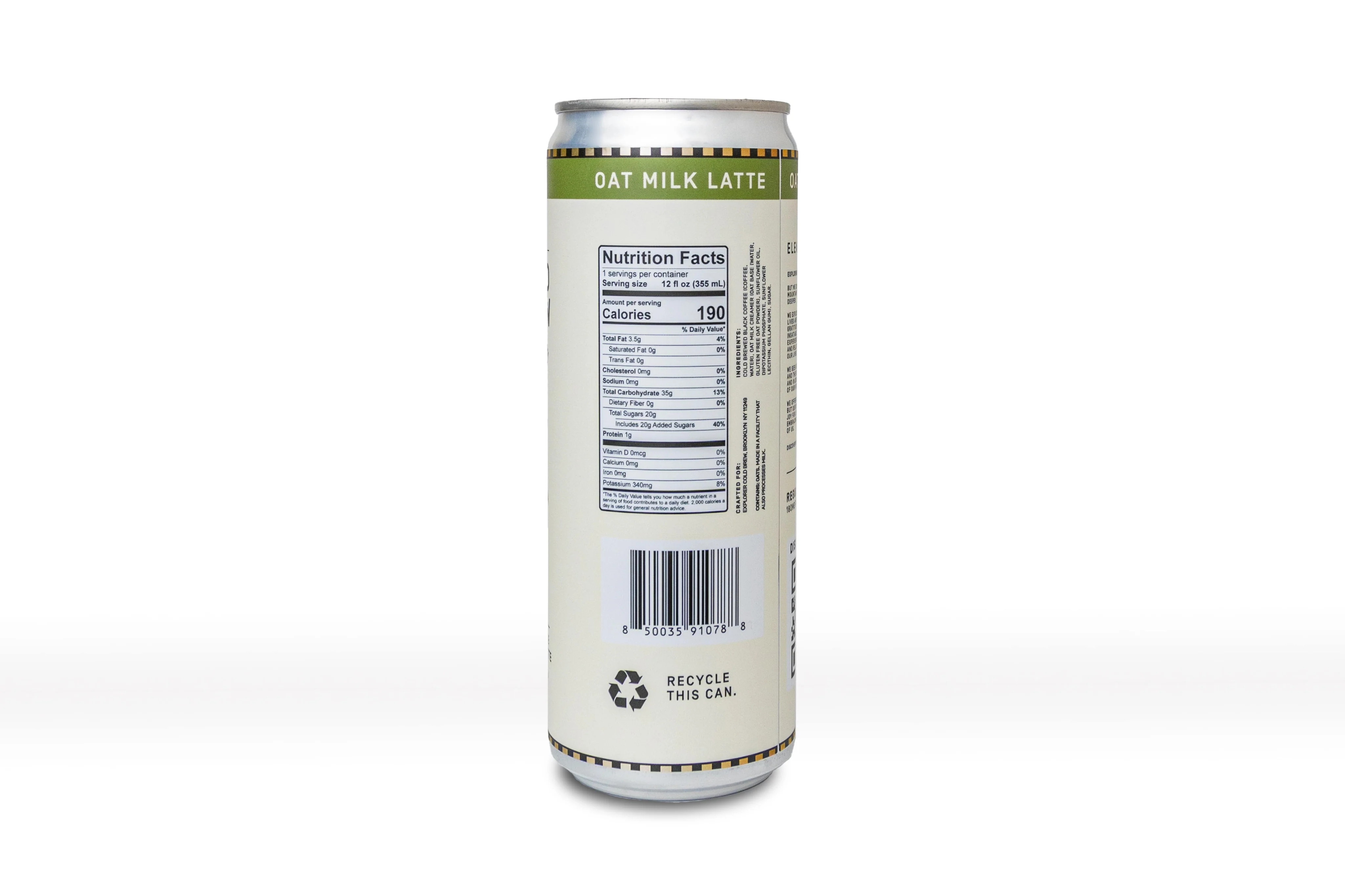 Cold Brew Oat Latte | Choose Your Caffeine Level | Rich & Creamy 12-Pack - Image 5