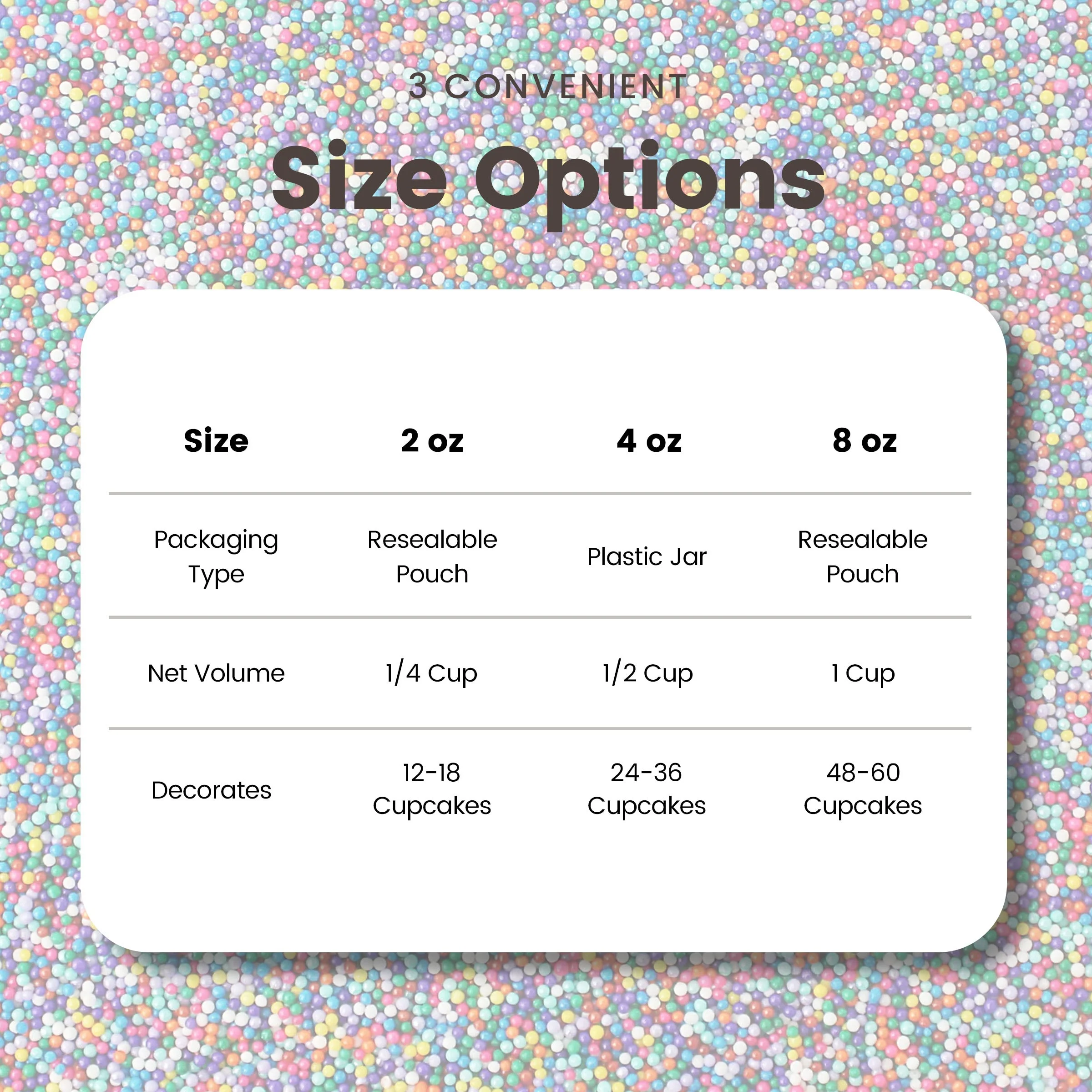 Cool Rainbow Nonpareil Sprinkle Mix - Image 5