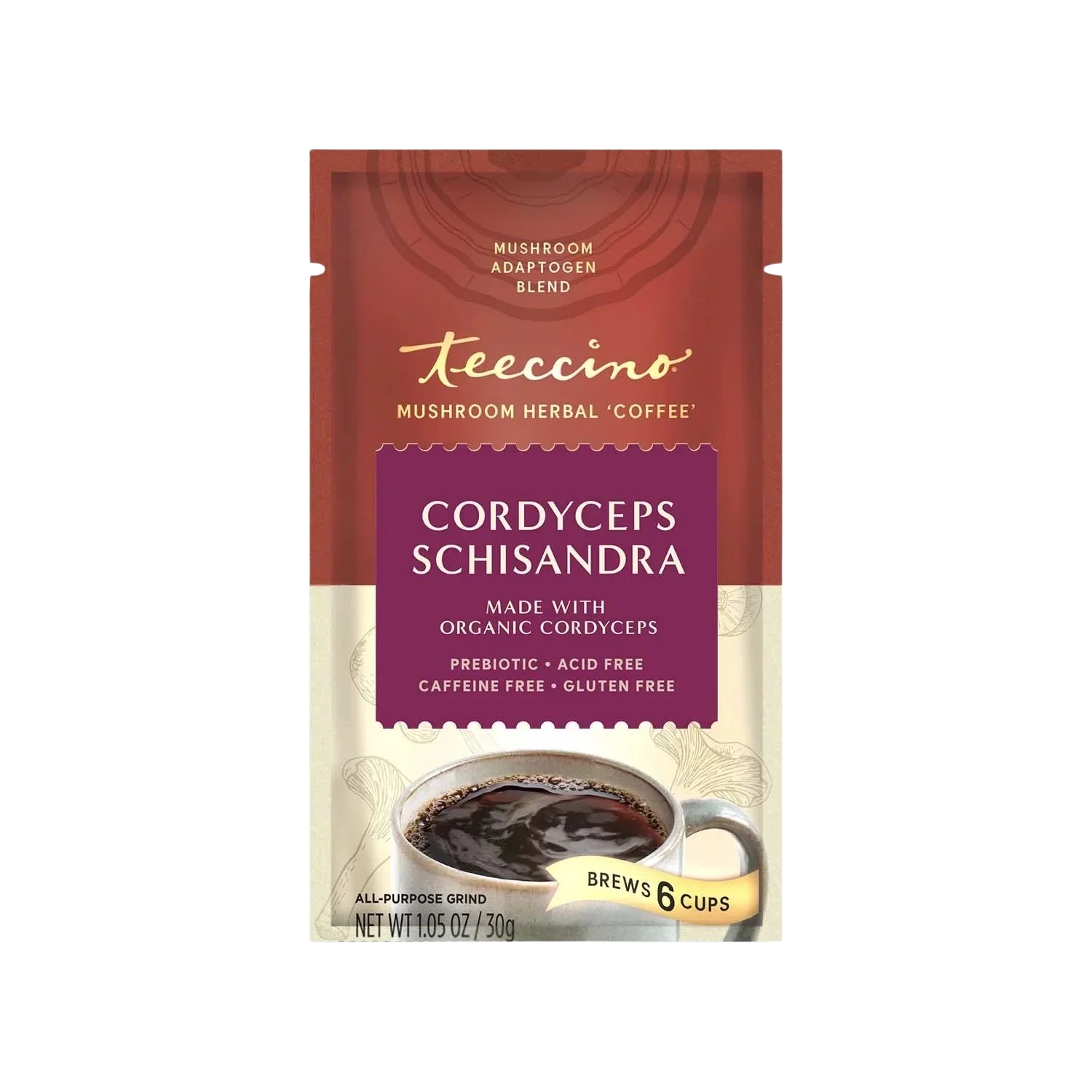 Cordyceps Schisandra Cinnamon Berry Mushroom Herbal Coffee - Image 7
