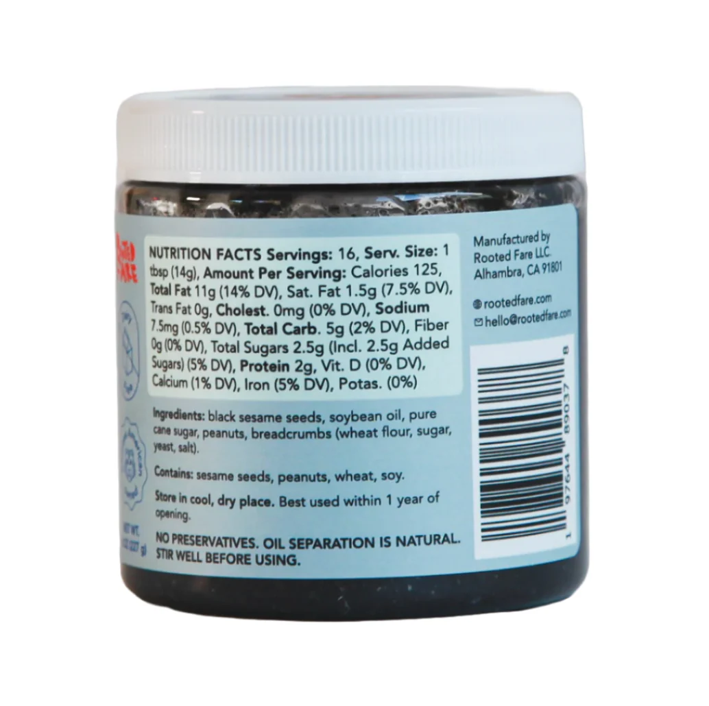 Crunchy Black Sesame Butter - Image 10
