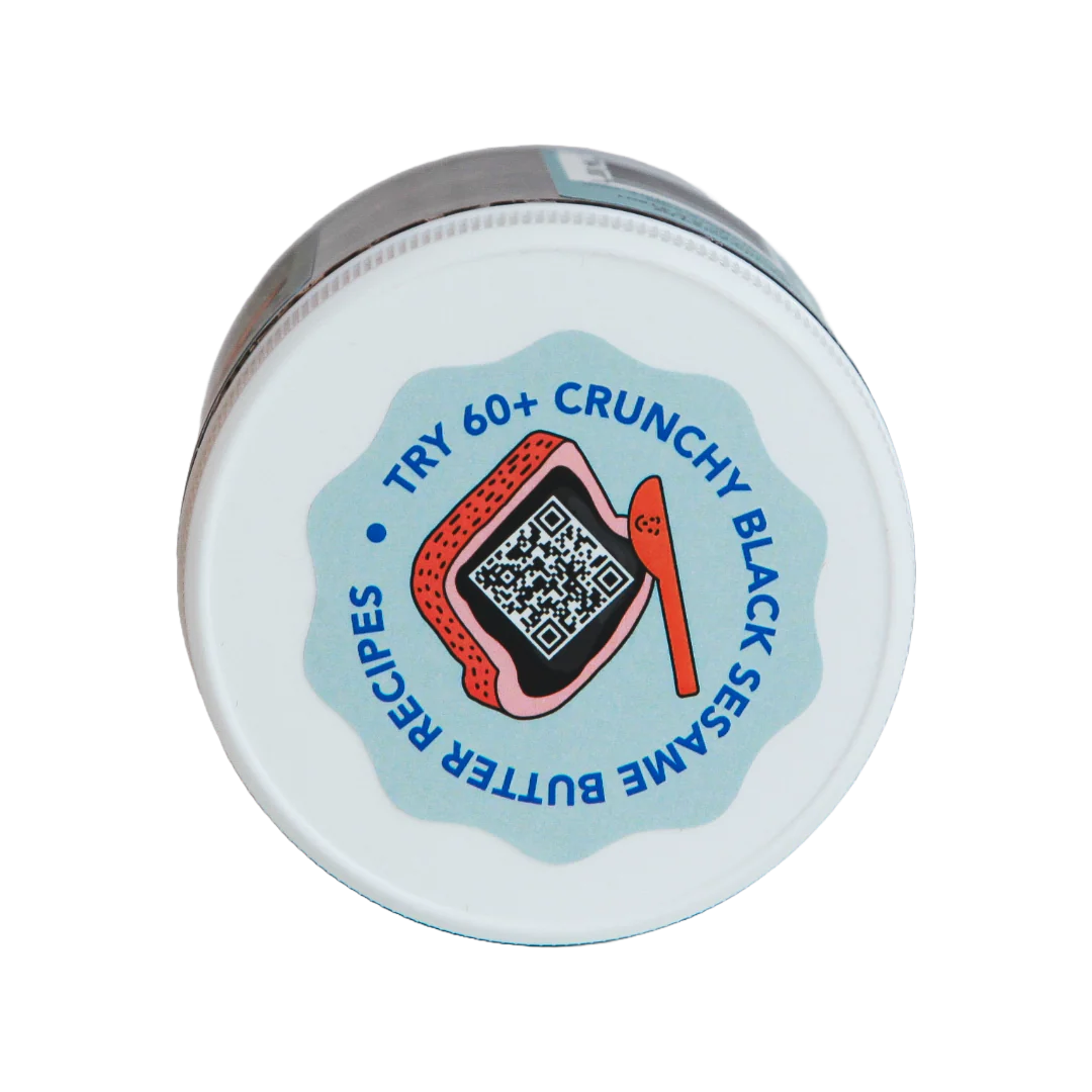 Crunchy Black Sesame Butter - Image 9