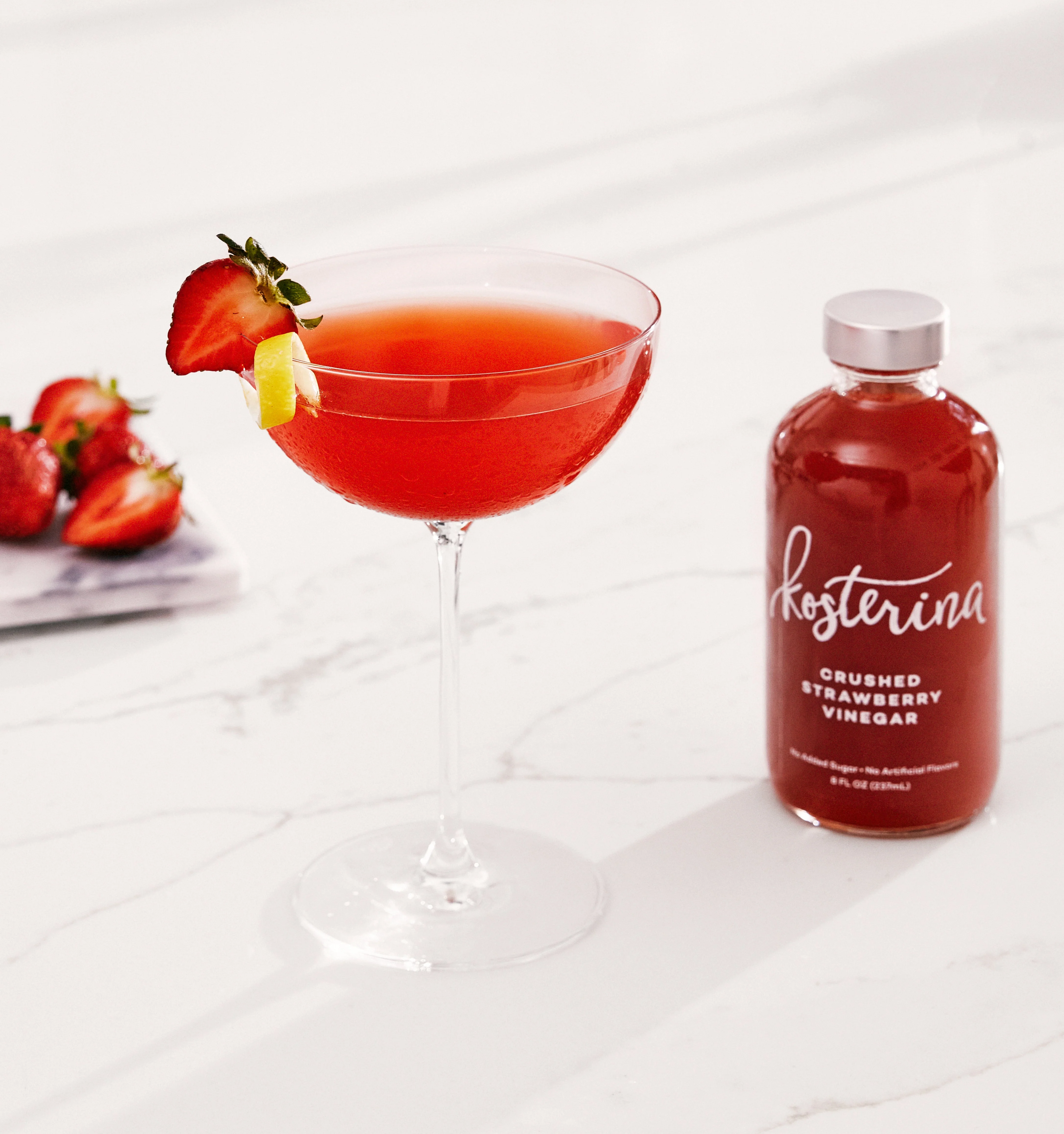 Crushed Strawberry Vinegar - Image 3