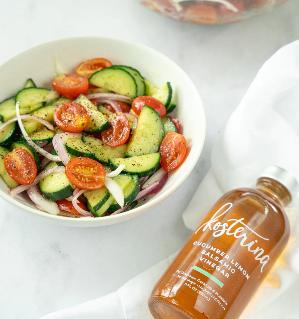 Cucumber Lemon Balsamic Vinegar - Image 3
