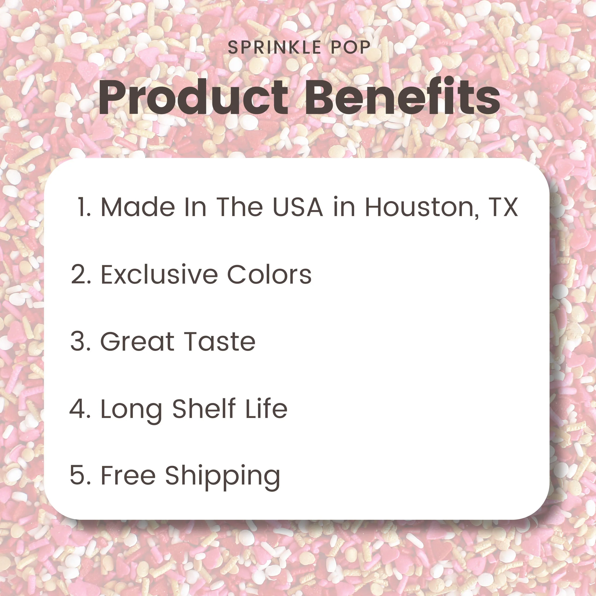 Cupid's Arrow Sprinkle Mix - Image 8