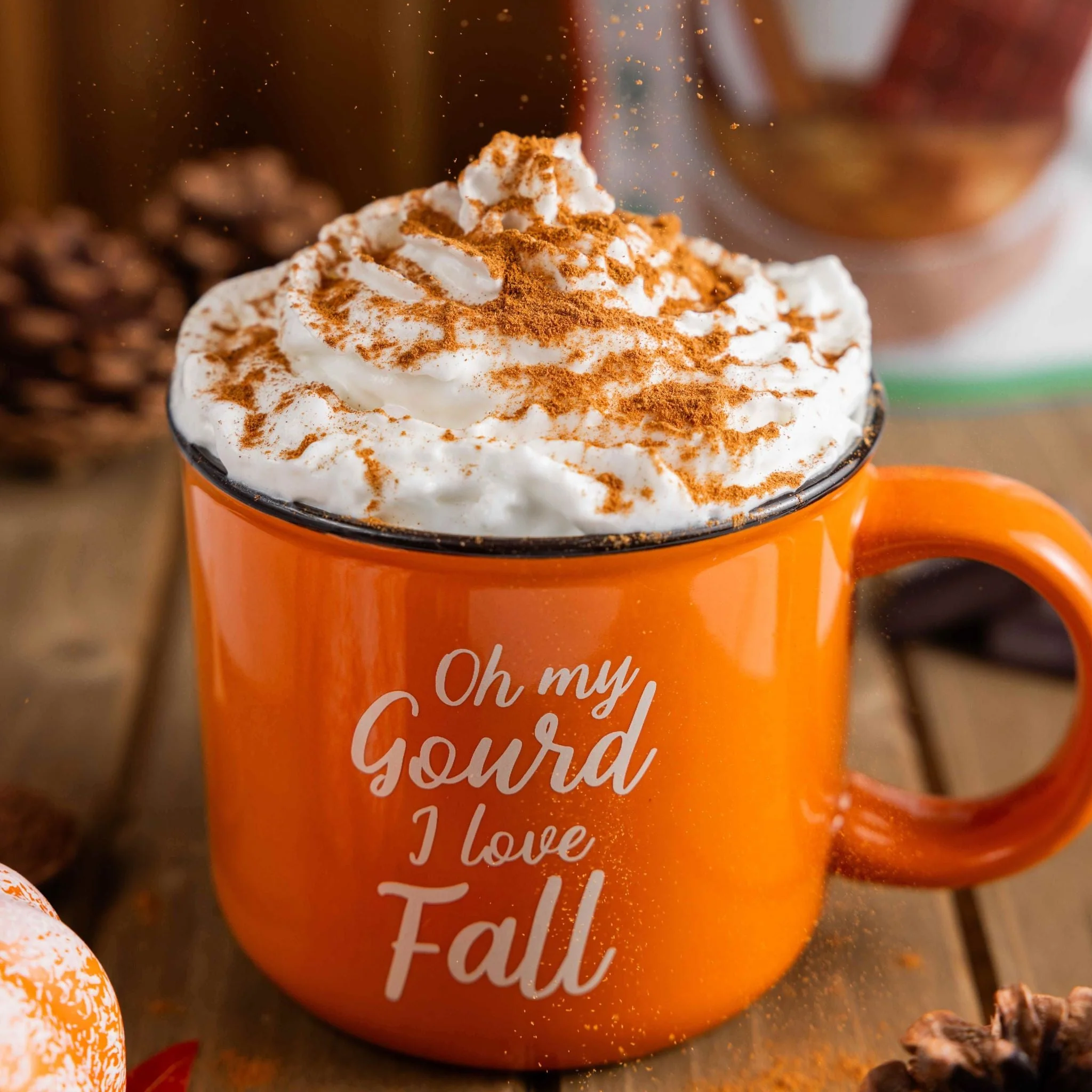 Dairy Free Pumpkin Spice Hot Cocoa Mix | 10 Serving Stand Up Pouch | Gluten Free, Vegan, Organic - Image 6