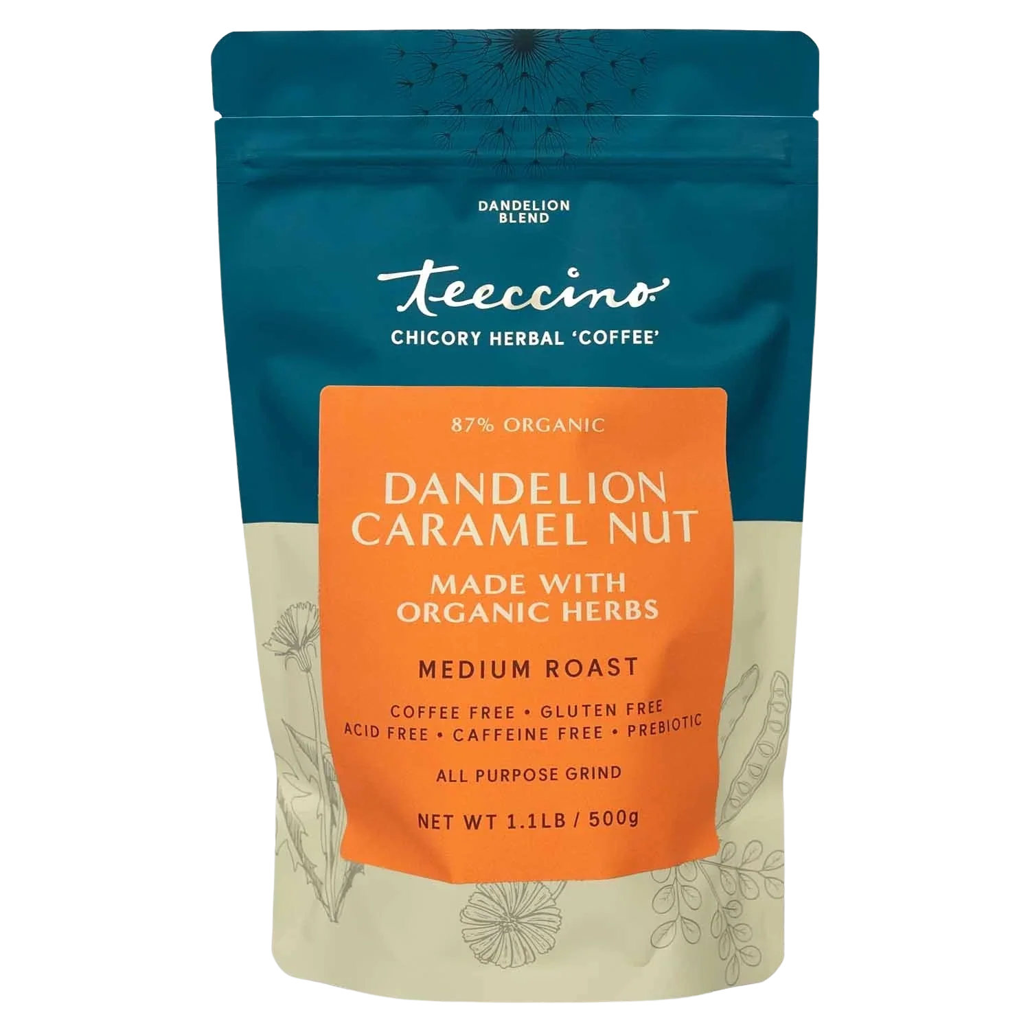 Dandelion Caramel Nut Chicory Herbal Coffee - Image 4