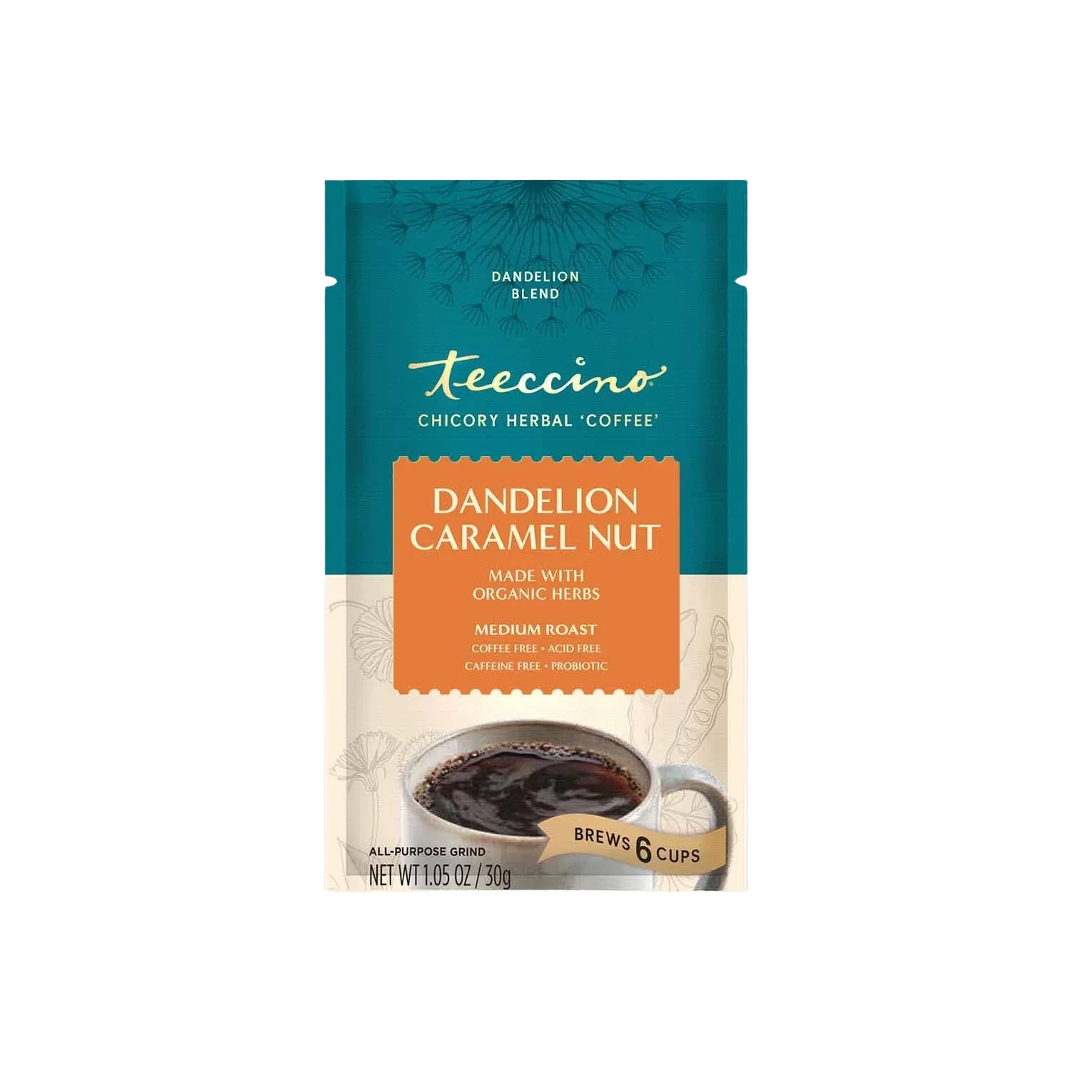 Dandelion Caramel Nut Chicory Herbal Coffee - Image 8