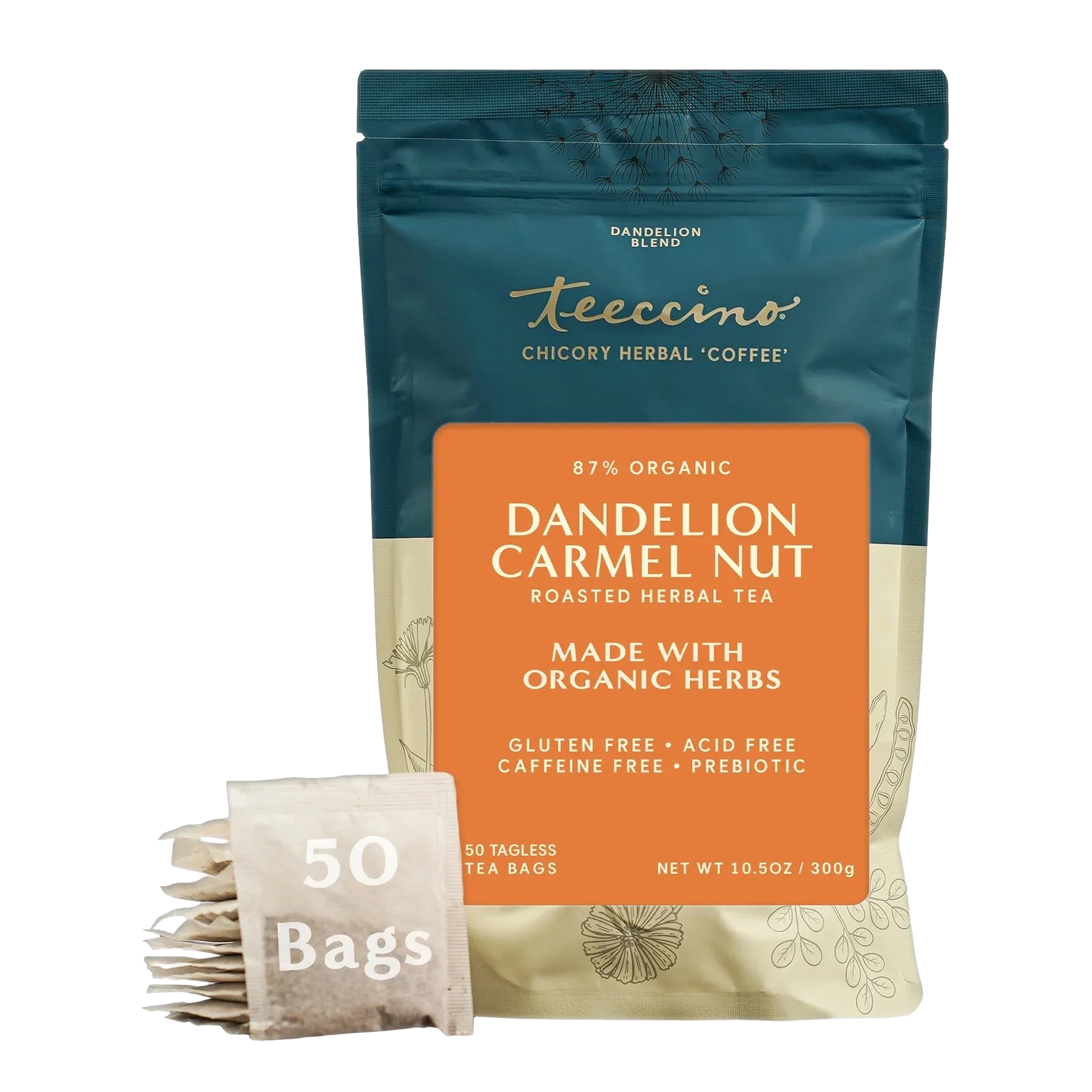 Dandelion Caramel Nut Roasted Herbal Tea - Image 7