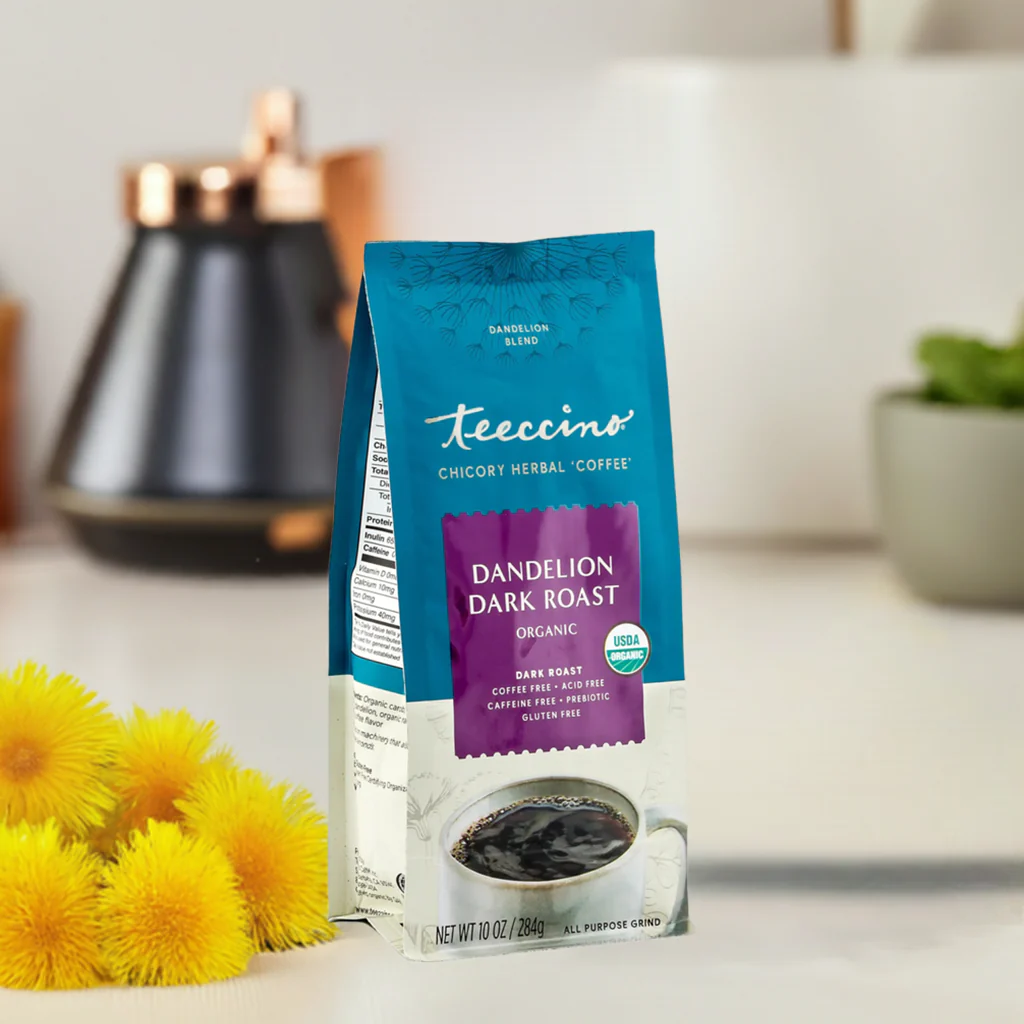 Dandelion Dark Roast Herbal Coffee - Image 2