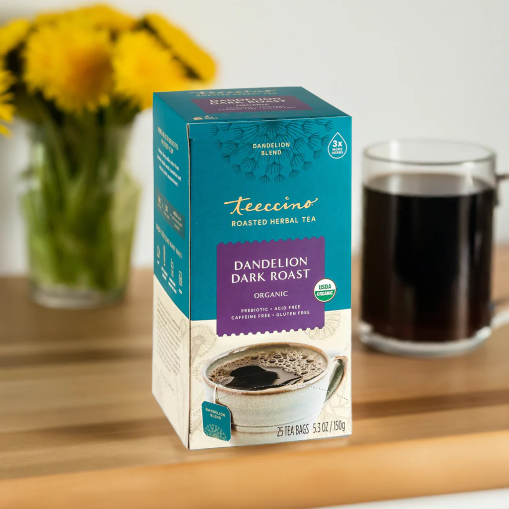 Dandelion Dark Roast Herbal Tea - Image 2