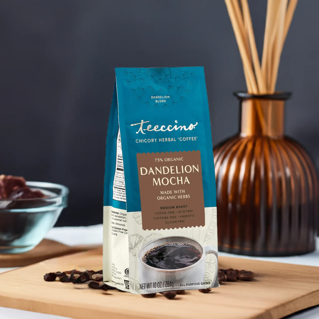 Dandelion Mocha Herbal Coffee - Image 2