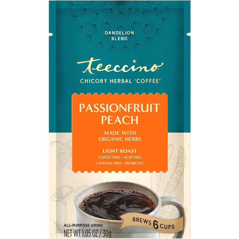 Dandelion Passionfruit Peach Herbal Coffee - Image 4