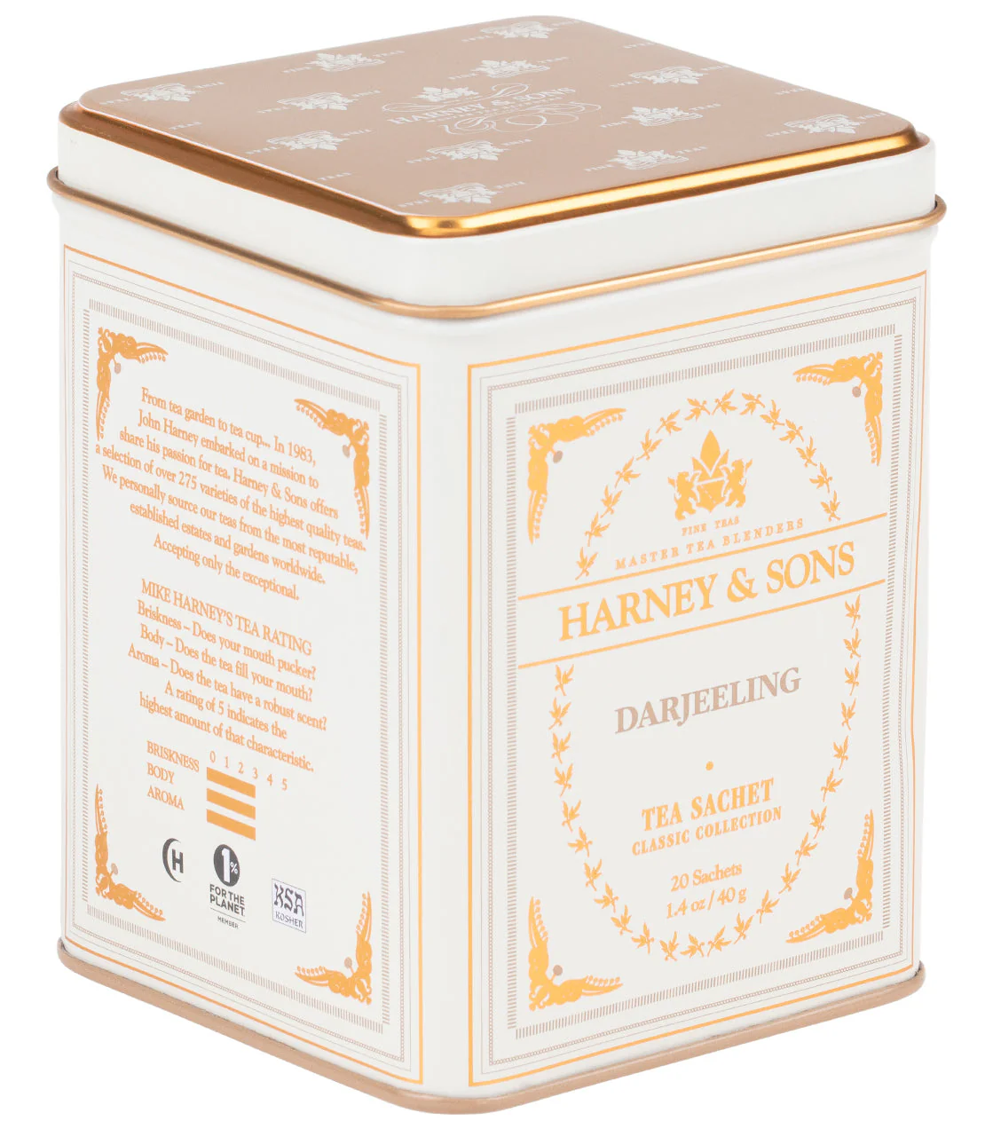 Darjeeling, Classic Tin of 20 Sachets - Image 2