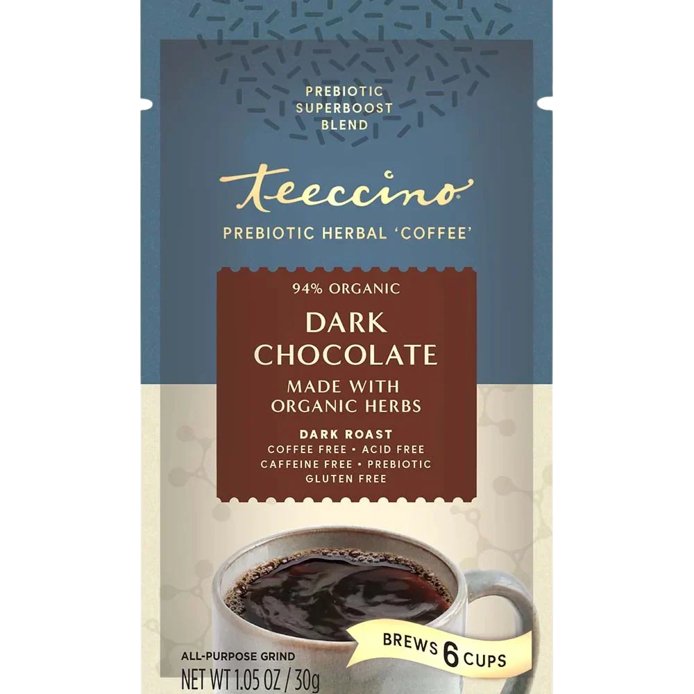 Dark Chocolate Prebiotic SuperBoost Herbal Coffee - Image 7
