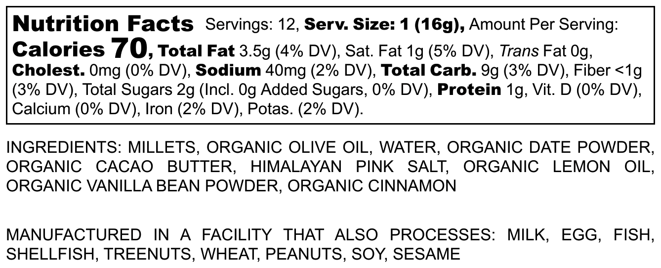 Date-A-Millet | Ancient Grain Tea Biscuits - Image 4