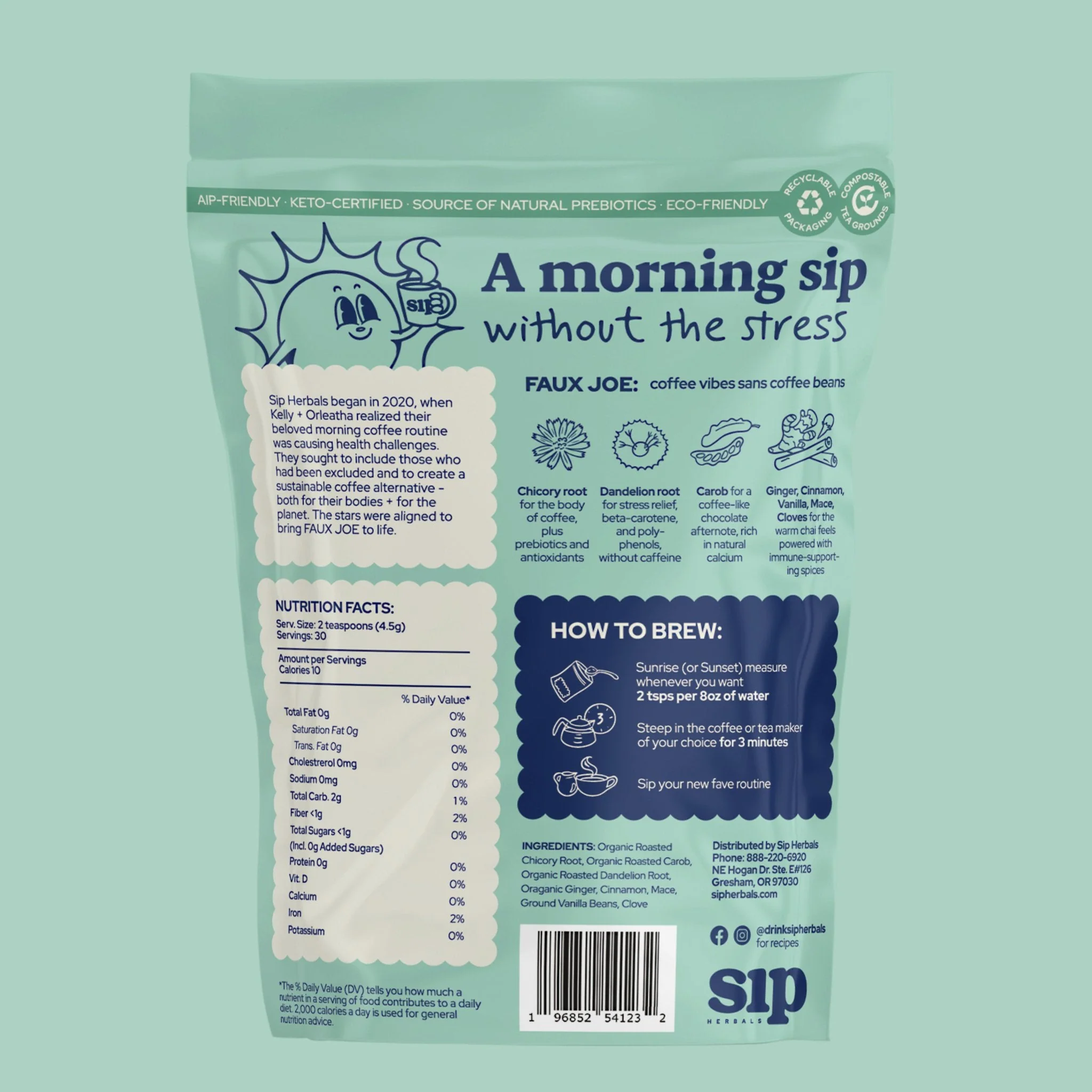 "Dirty Chai" Faux Joe Coffee Substitute (Loose Leaf) - Image 3