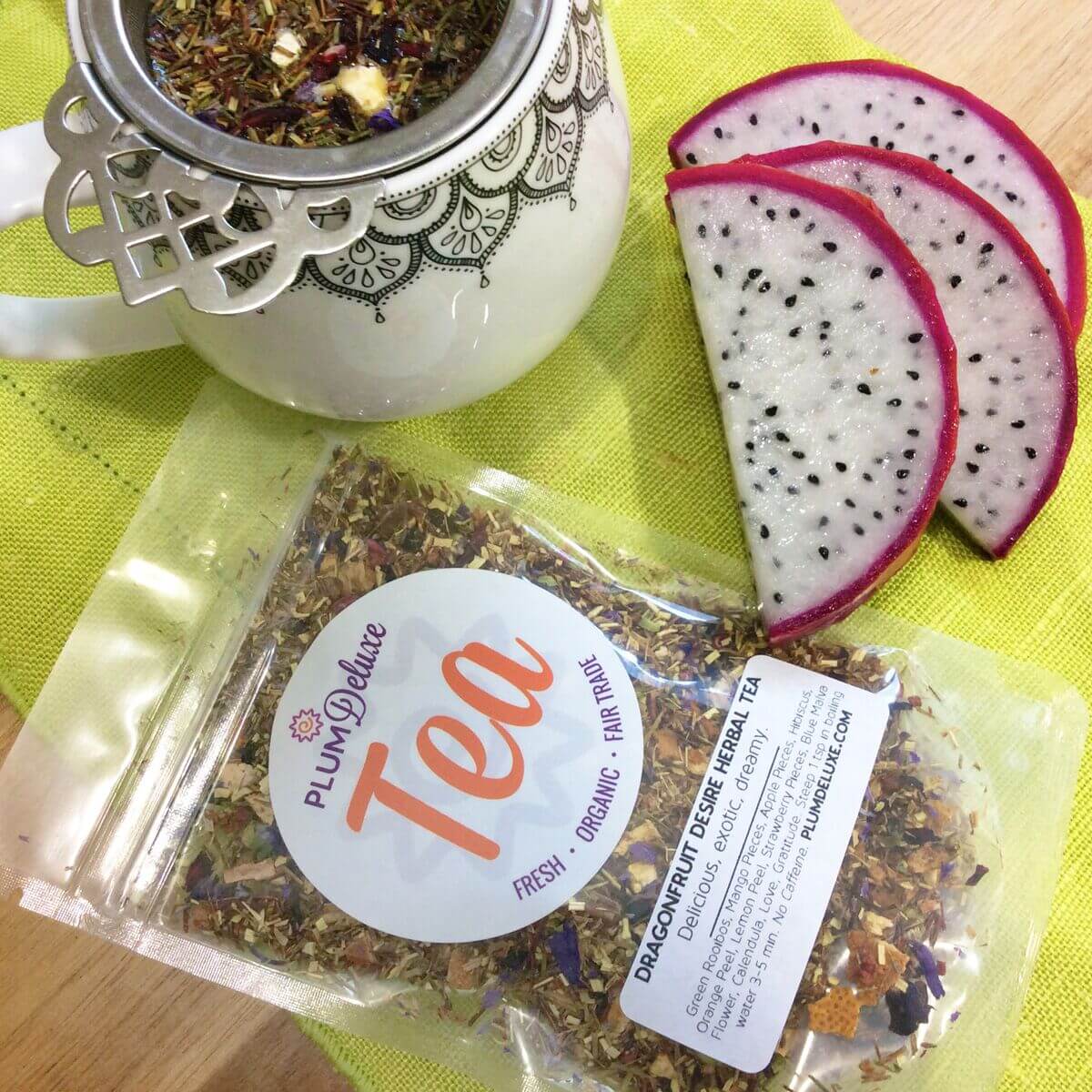 Dragonfruit Desire Herbal Tea - Image 2