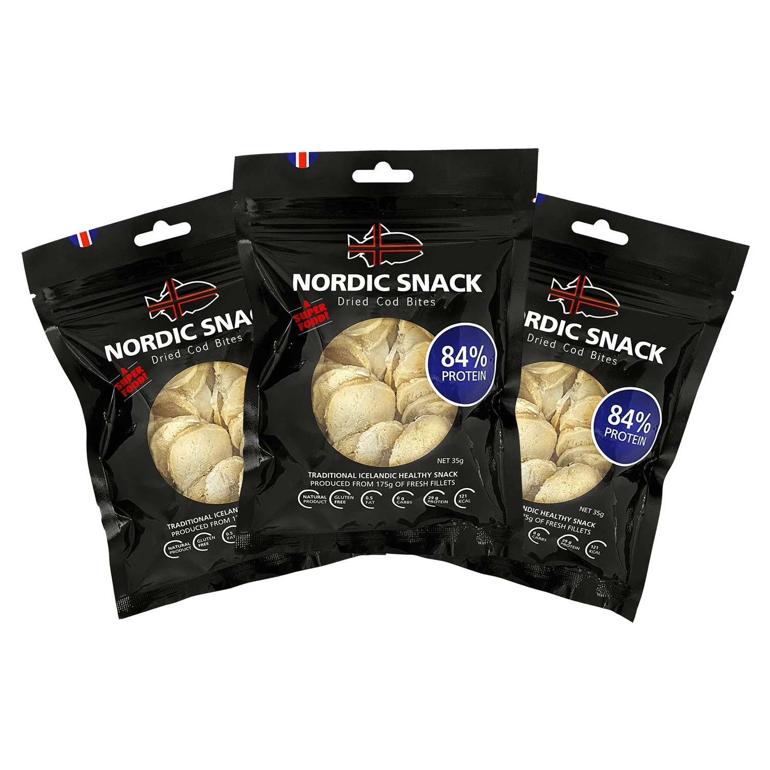 Dried Cod Bites, Hardfiskur Nordic Snack - Image 6