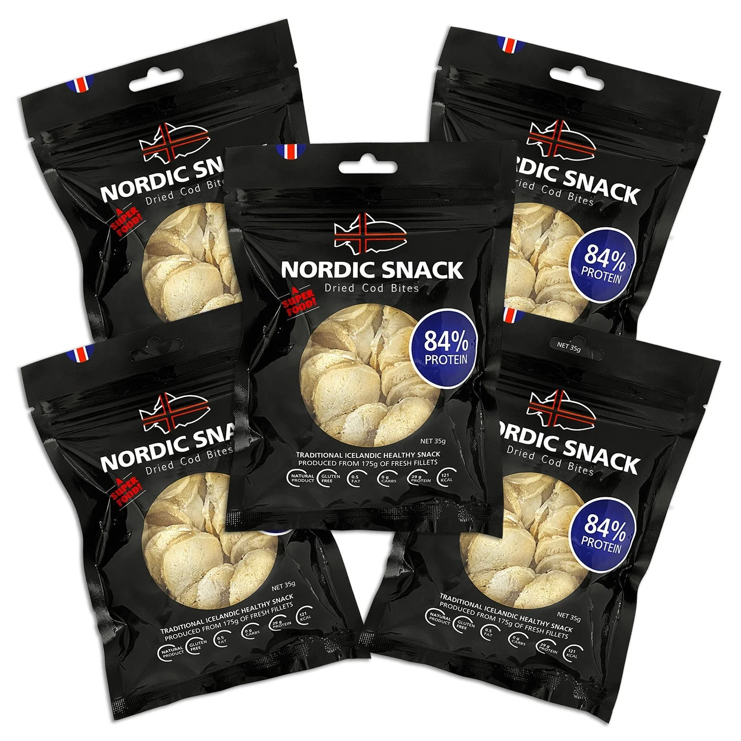 Dried Cod Bites, Hardfiskur Nordic Snack - Image 7