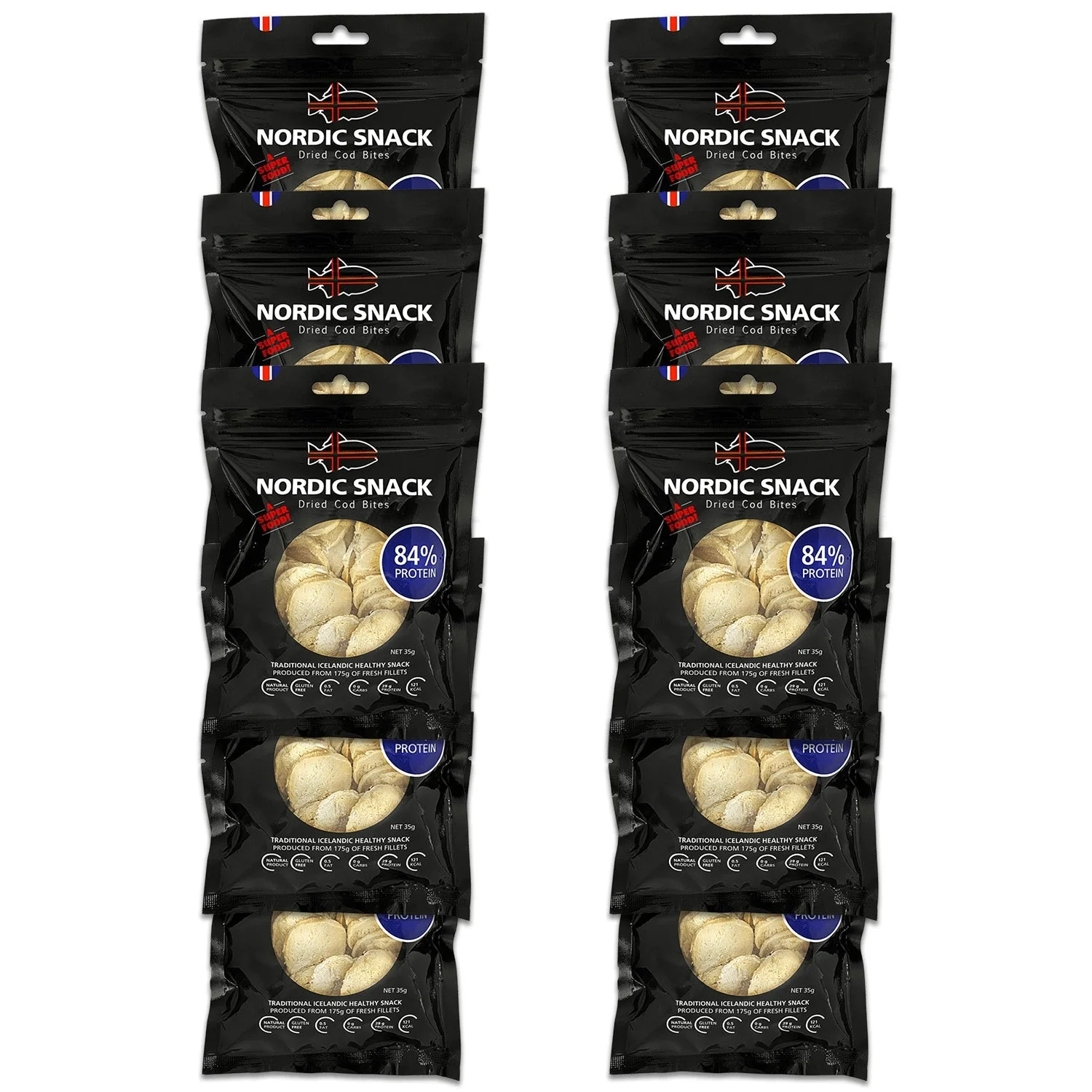 Dried Cod Bites, Hardfiskur Nordic Snack - Image 8