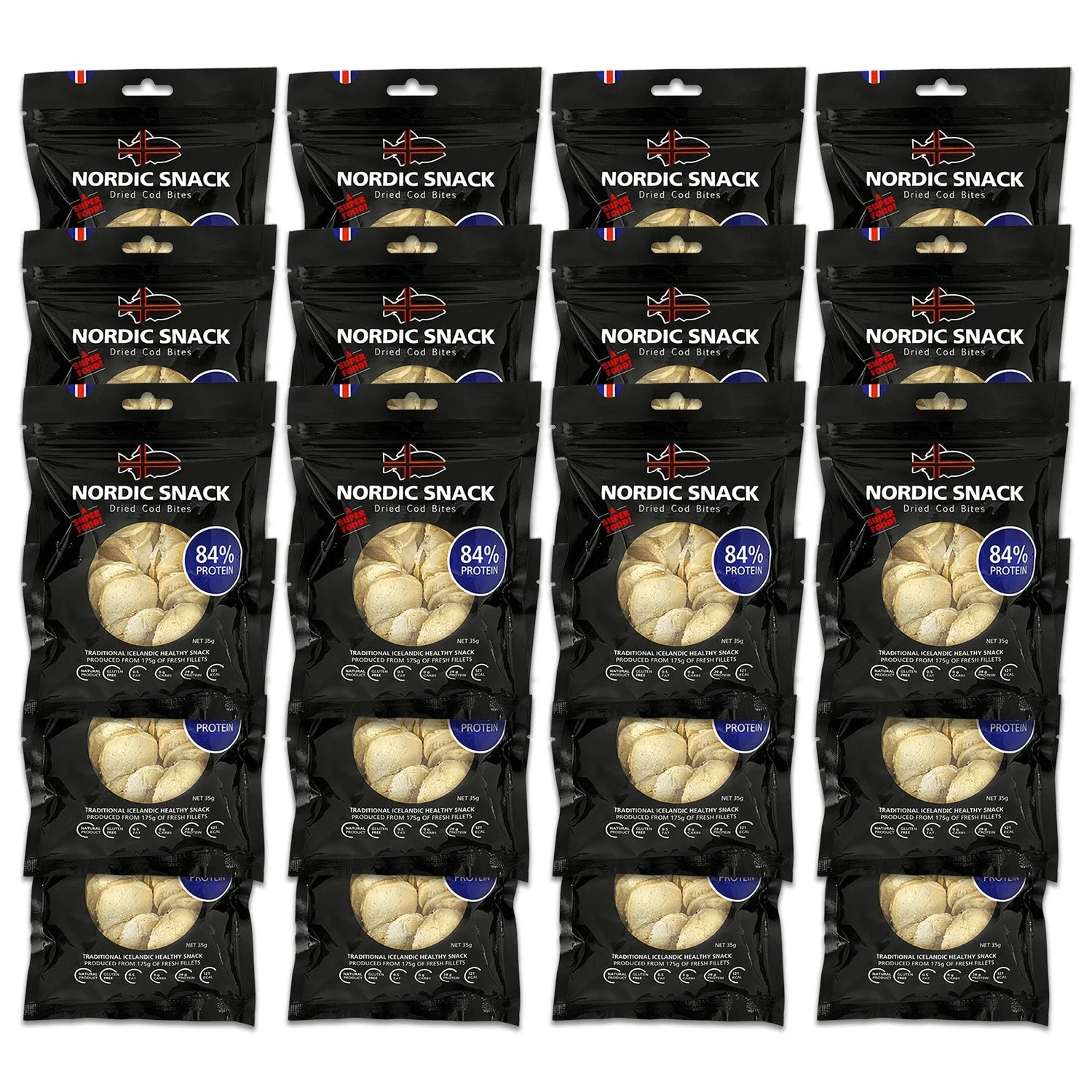 Dried Cod Bites, Hardfiskur Nordic Snack Bundle - Image 8