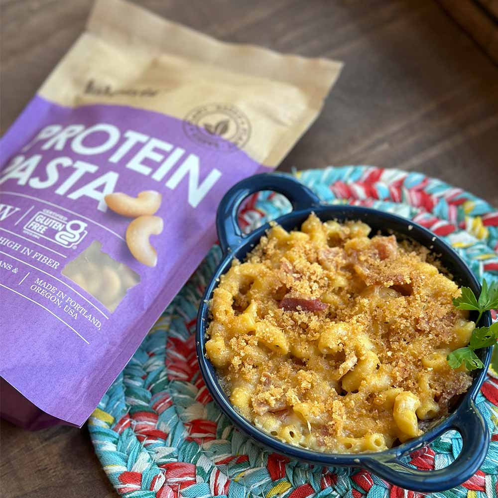 Elbow Protein Pasta - 19g Protein & 4g Net Carb, Lupin Pasta, Keto Pasta, Gluten Free, 8 oz. - Image 2