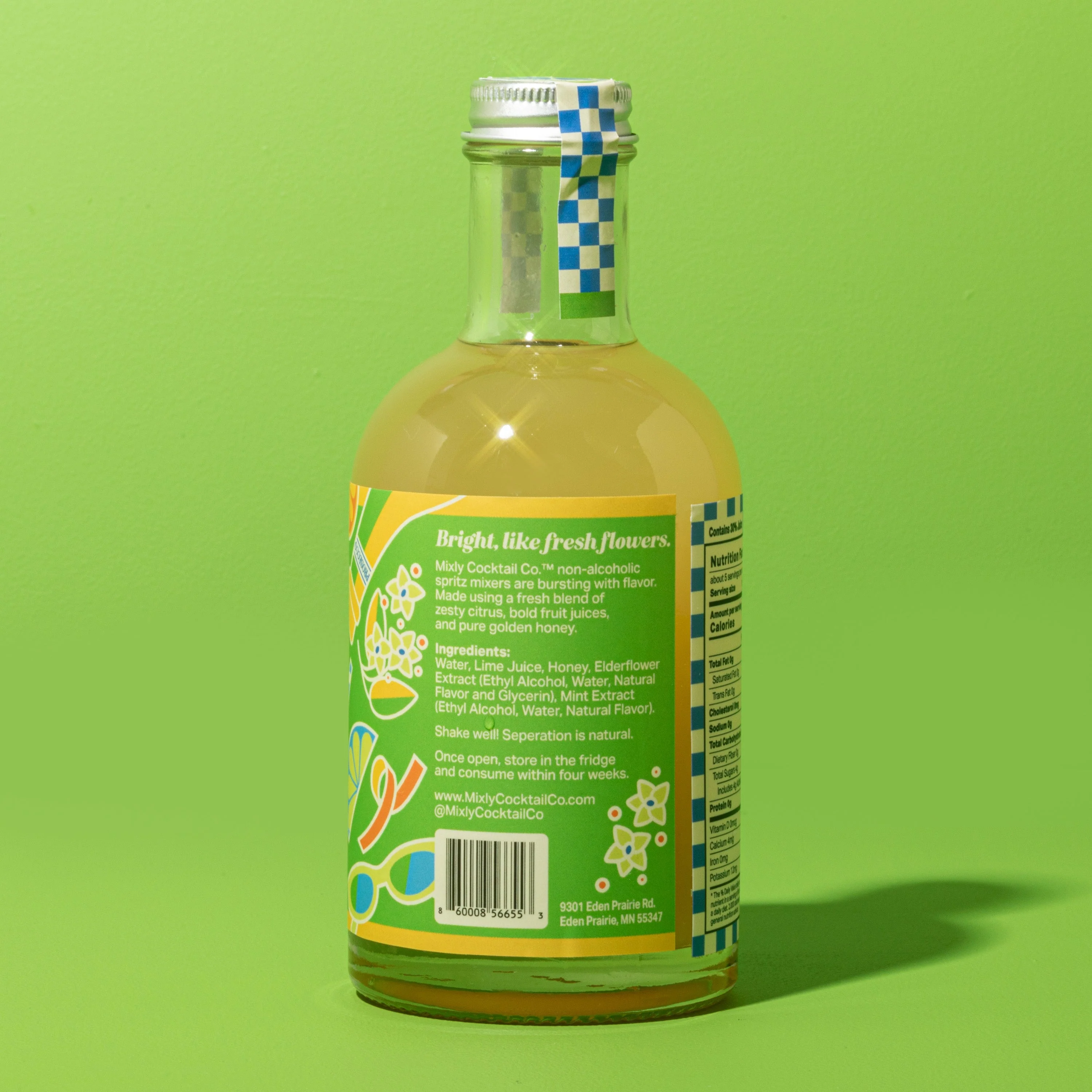 Elderflower Mint Spritz | Non Alcoholic Cocktail & Mocktail Mixer - Image 7