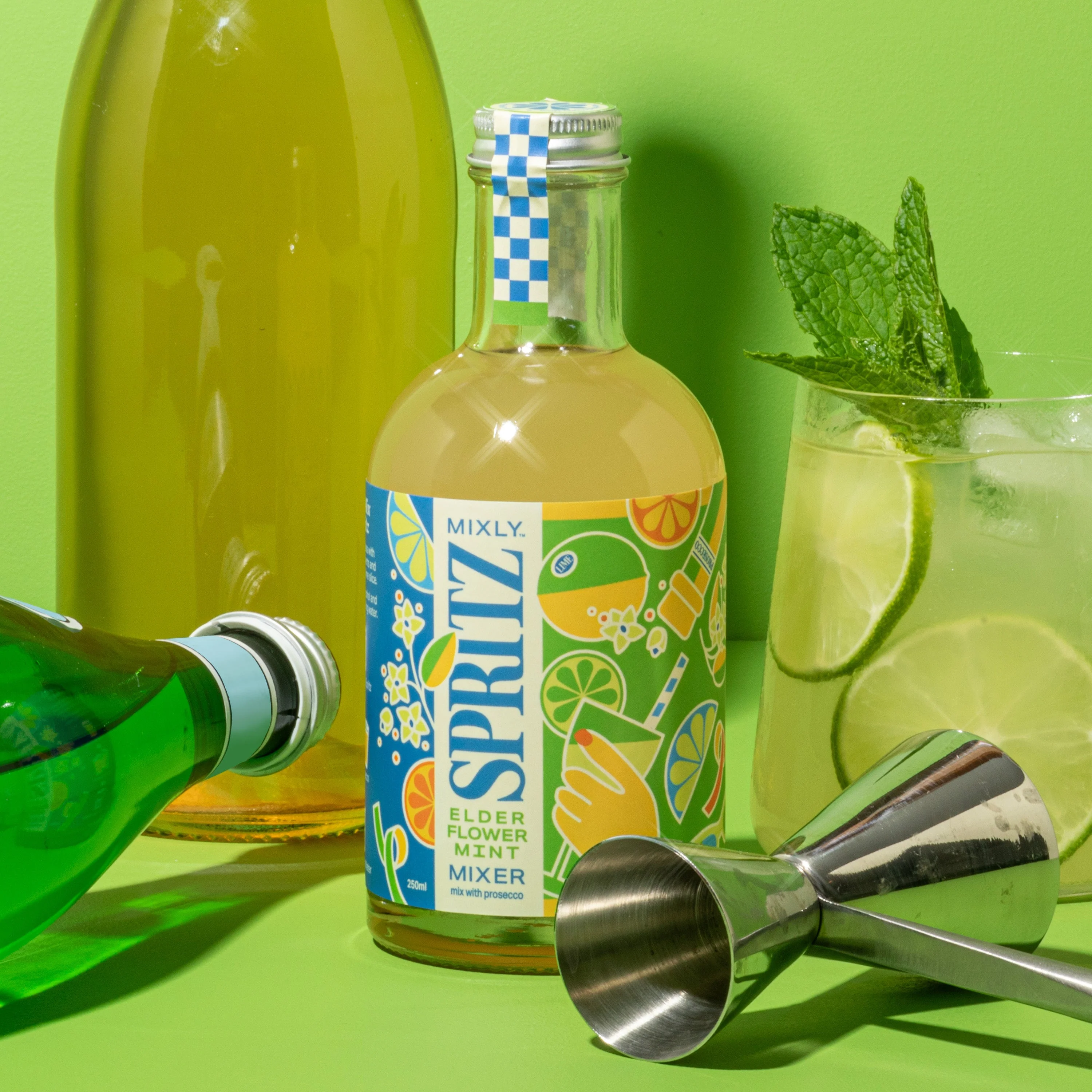 Elderflower Mint Spritz | Non Alcoholic Cocktail & Mocktail Mixer - Image 8