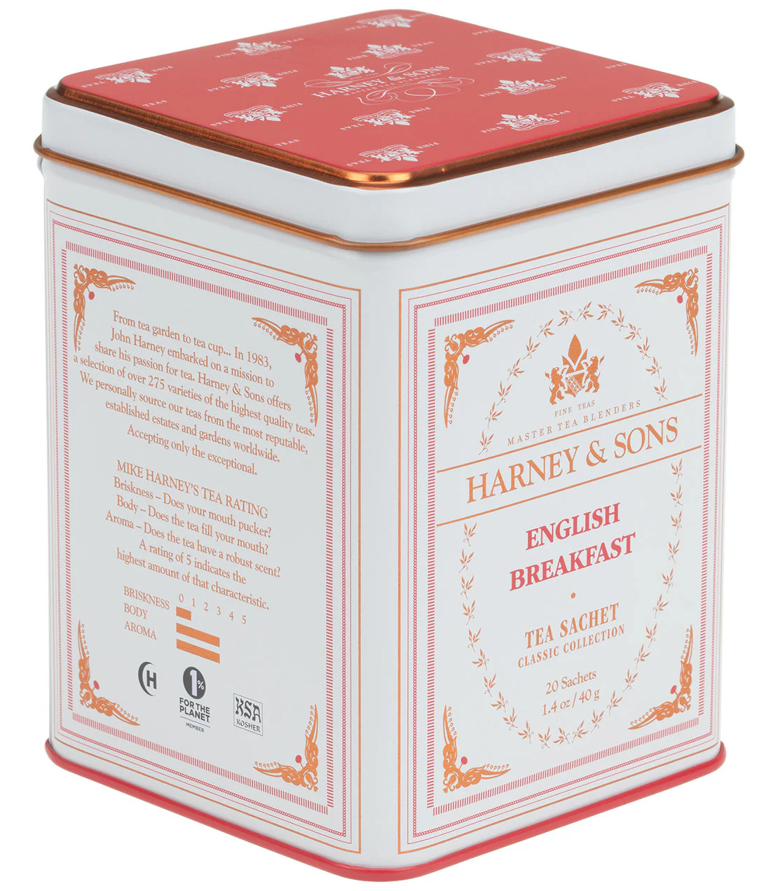 English Breakfast, Classic Tin of 20 Sachets - Image 2