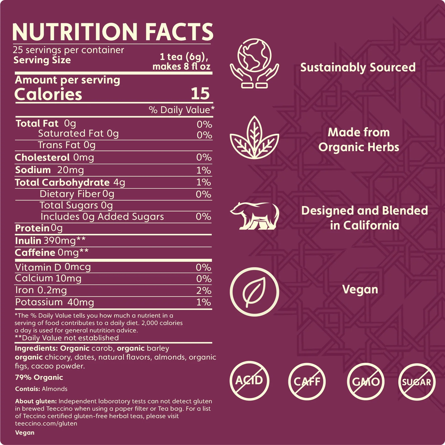 English Toffee Herbal Tea - Image 3