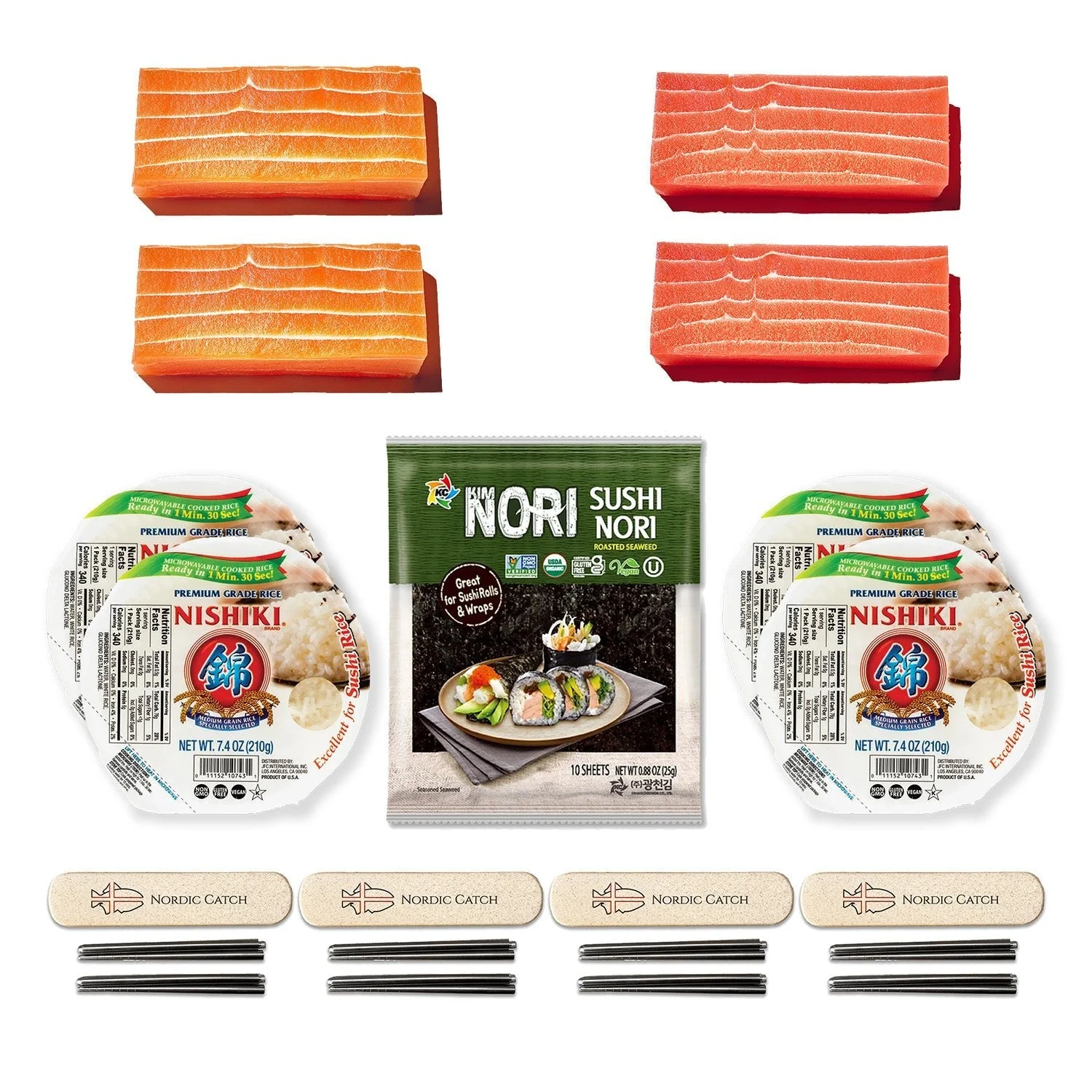Simple Sushi Making Kit - At Home Sushi Night (4 LBS) - Image 4